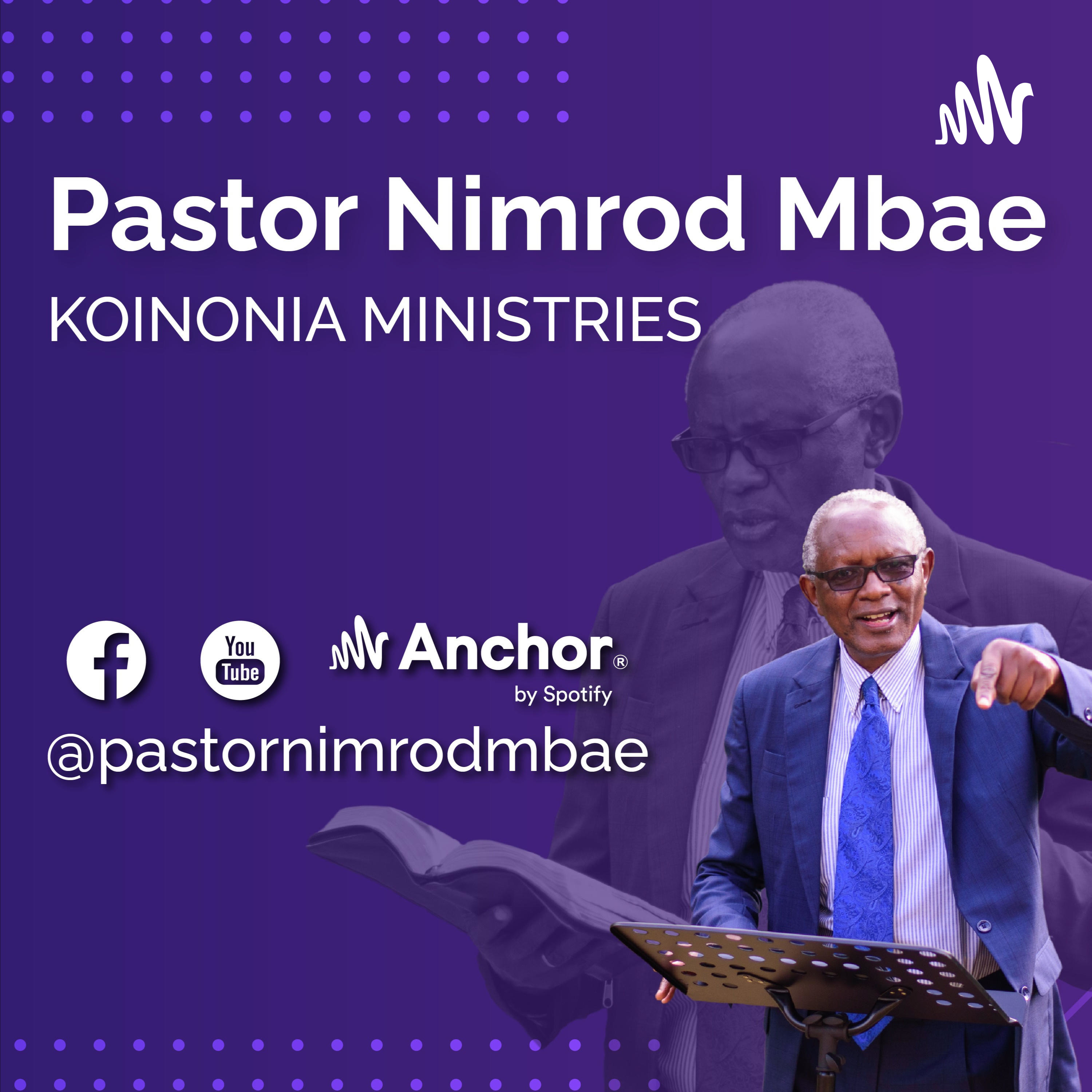 Pastor Nimrod Mbae 