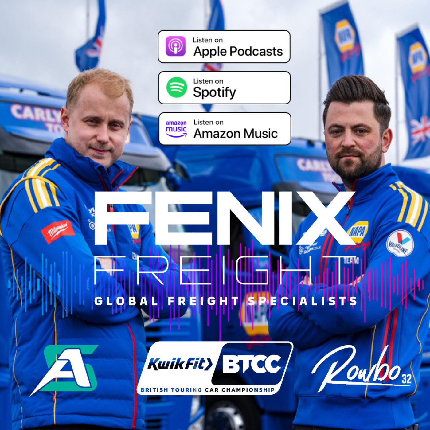 BTCC Interviews & Podcasts Presented by Fenix Freight 