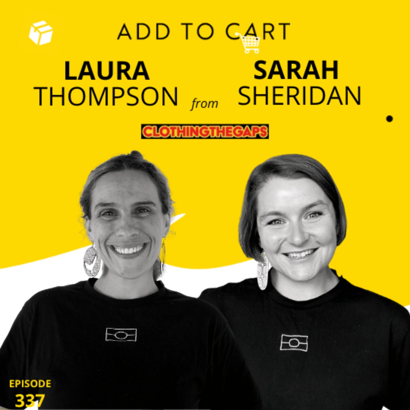 ⁣Laura Thompson and Sarah Sheridan from Clothing The Gaps: Mob At Heart