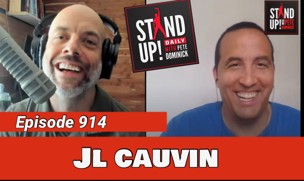 914 Comedian and expert political / legal Analyst JL Cauvin