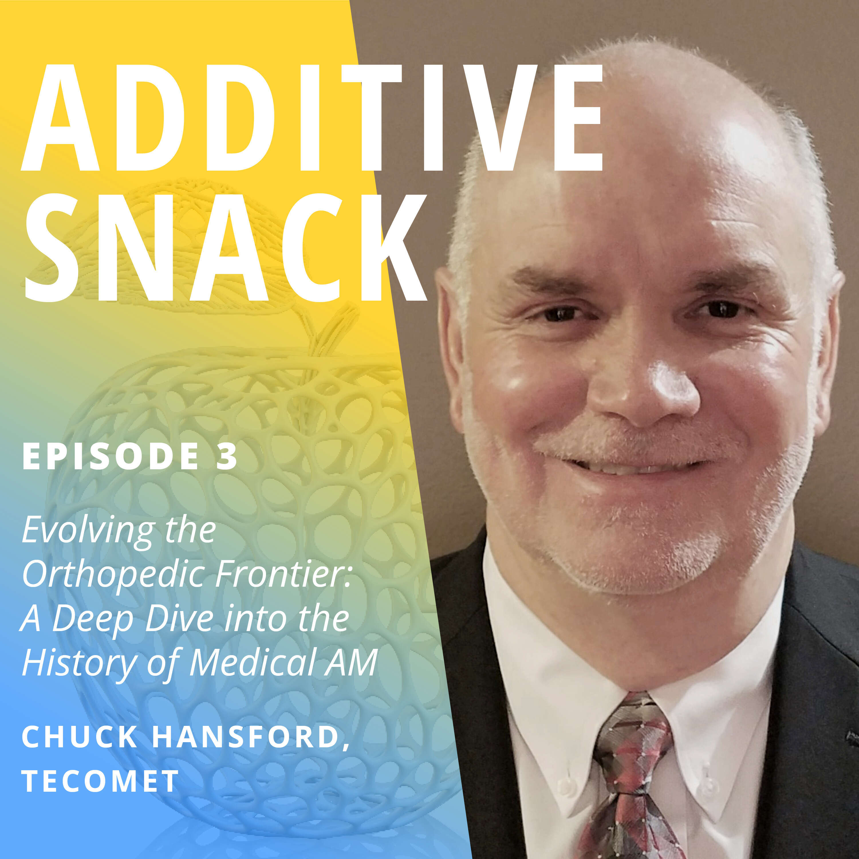 ⁣Evolving the Orthopedic Frontier: A Deep Dive into the History of Medical AM with Charles Hansford