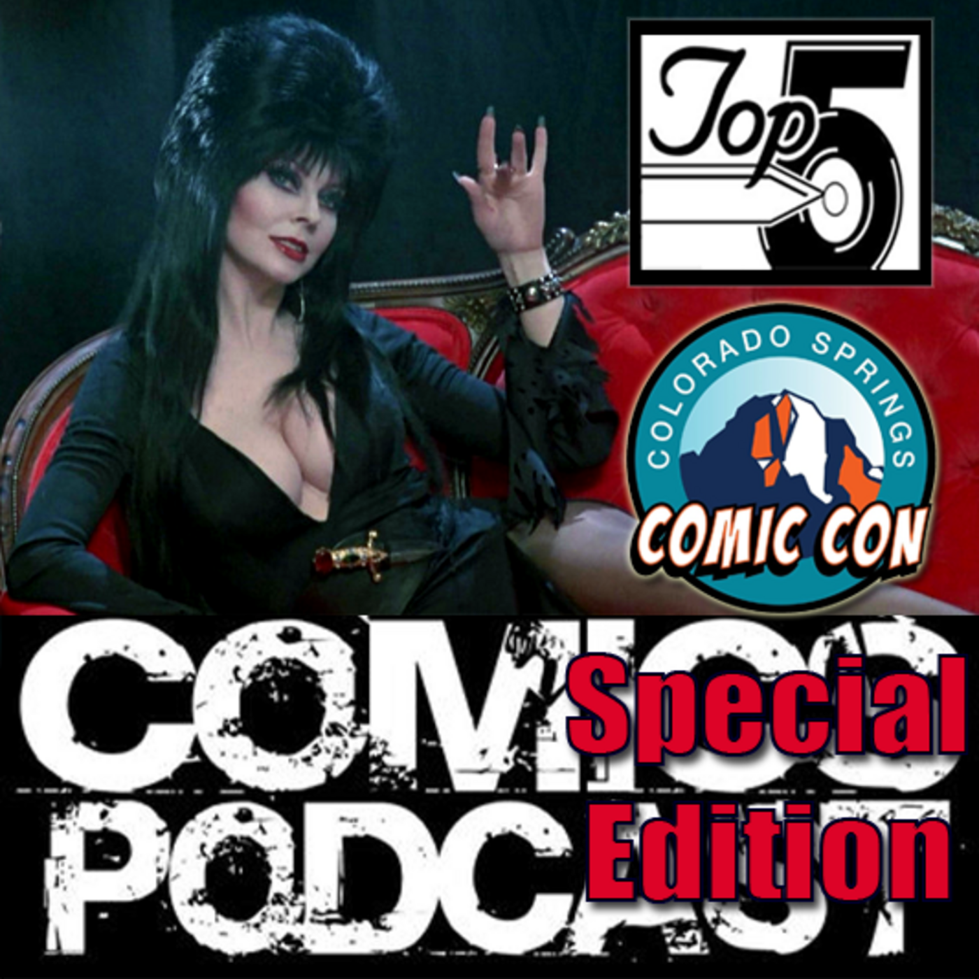 ⁣Top 5 Comics Podcast - Colorado Springs Comic Con Special Edition 2023 Episode 3 Elvira