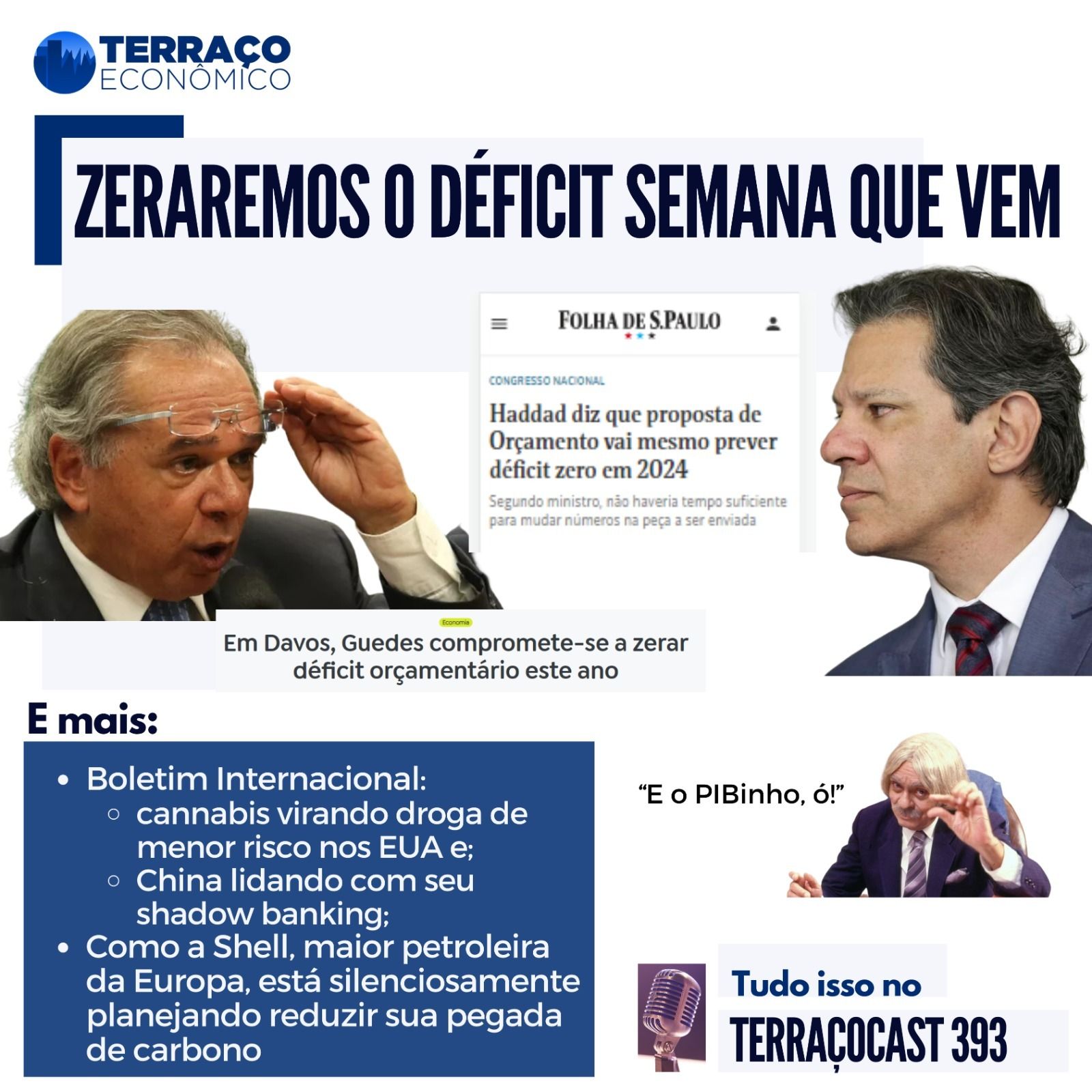 ⁣ZERAREMOS O DÉFICIT SEMANA QUE VEM no TerraçoCast #393