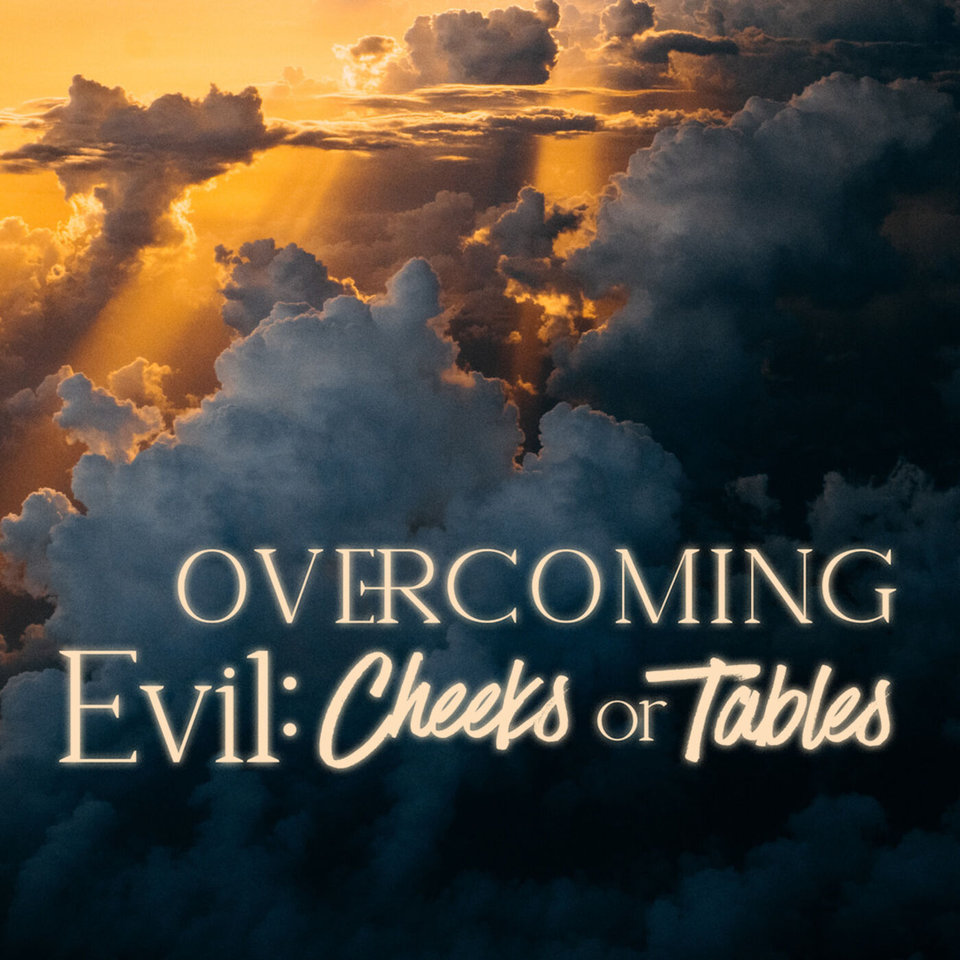 ⁣Overcoming Evil: Cheeks or Tables