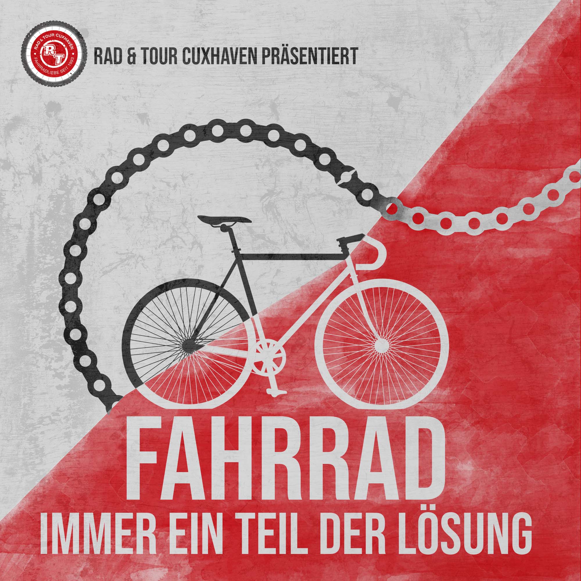 Fahrrad, immer ein Teil der Lösung 