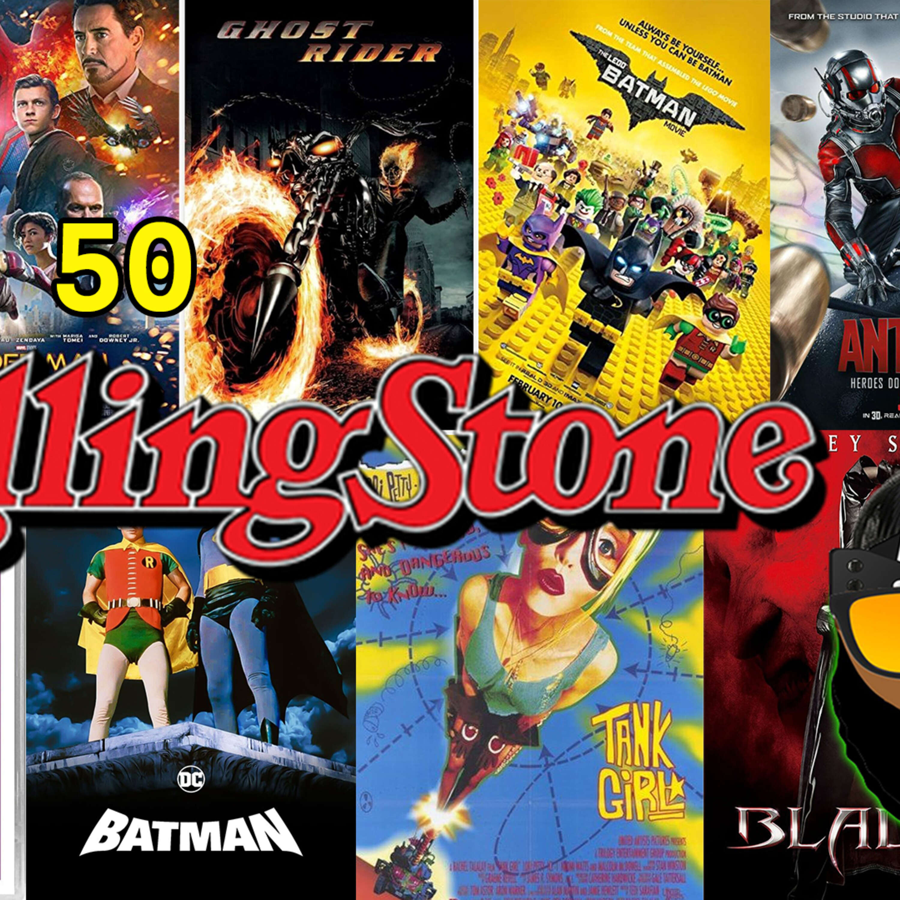 ⁣El Sin Sentido del Top 50 peliculas de Superheroes