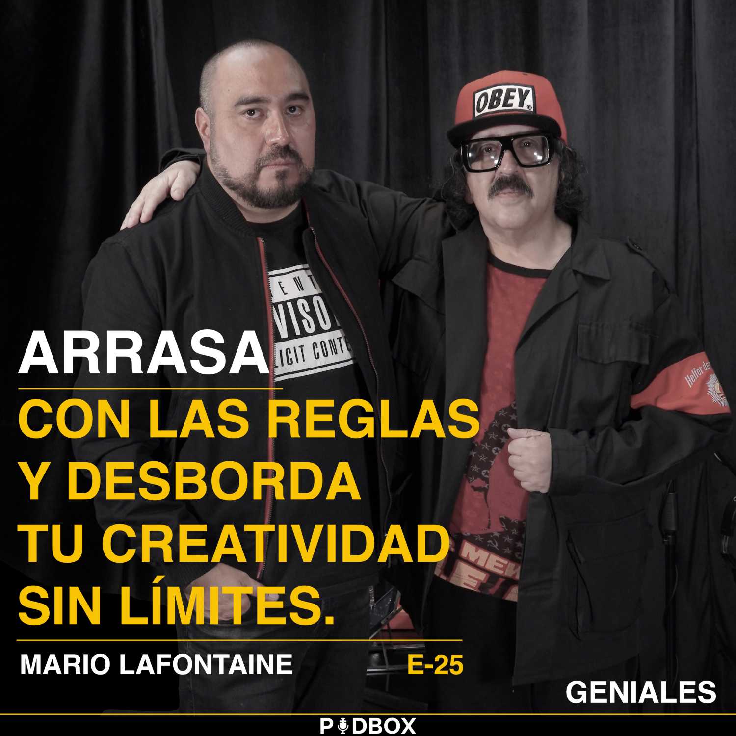 GENIALES #25 - MARIO LAFONTAINE | Diseñar discos, conceptualizar productos musicales, creatividad 