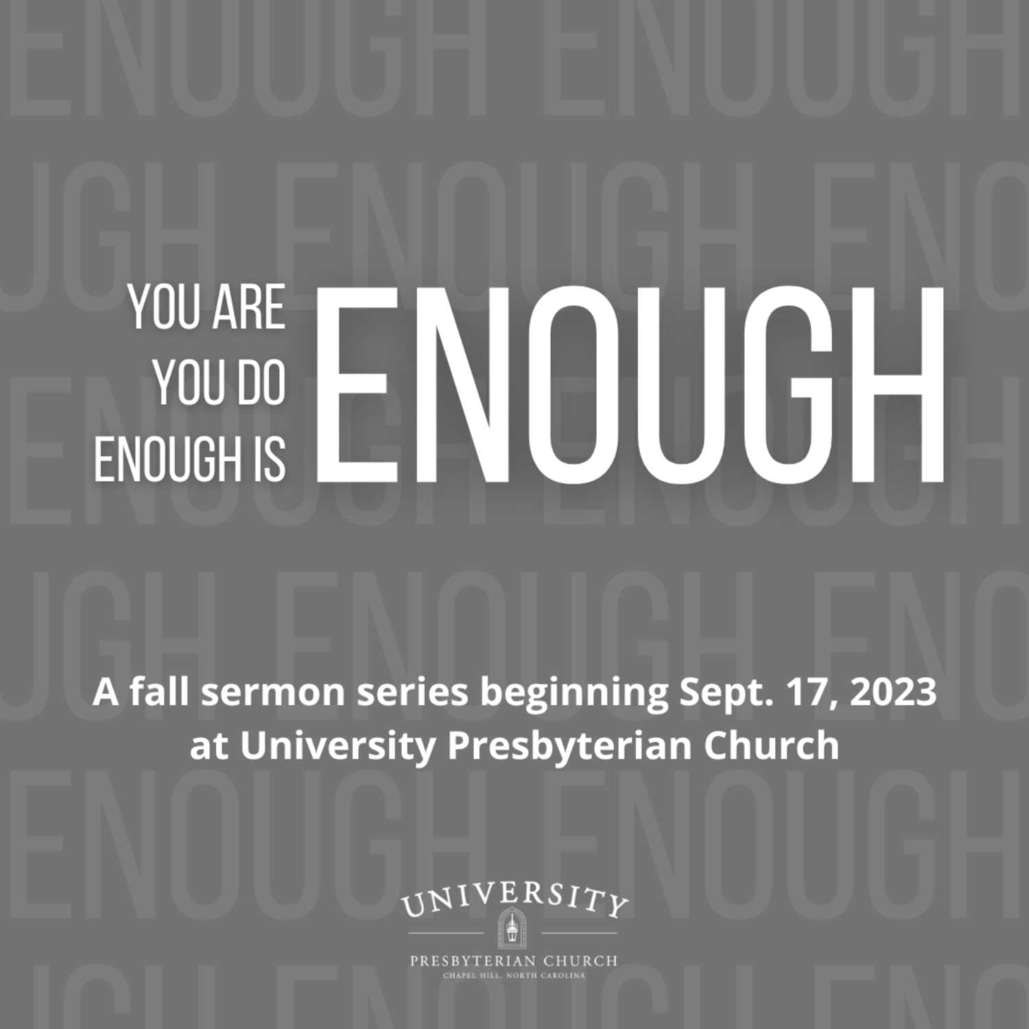 Enough: You Are Enough (09.17.23)