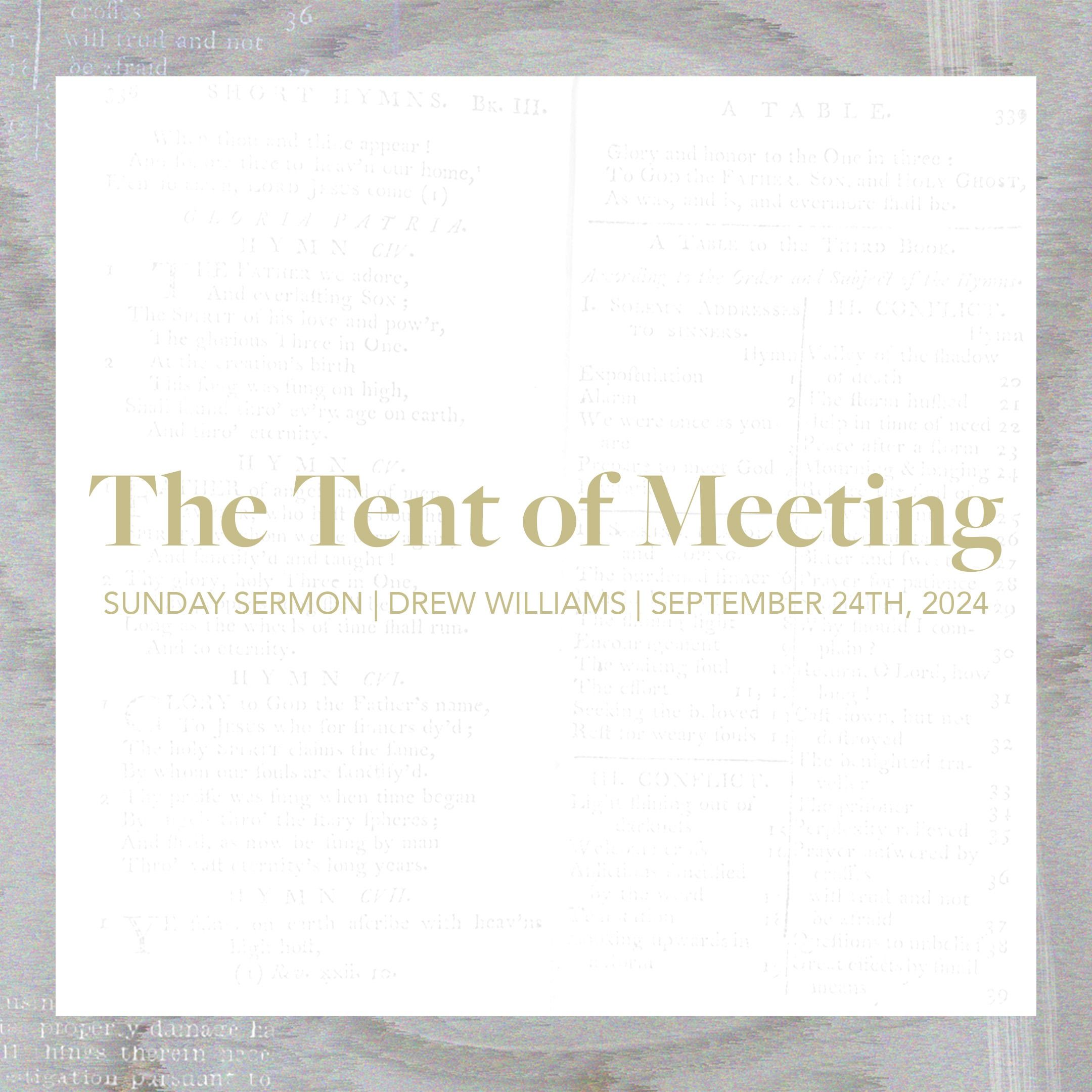 The Tent of Meeting