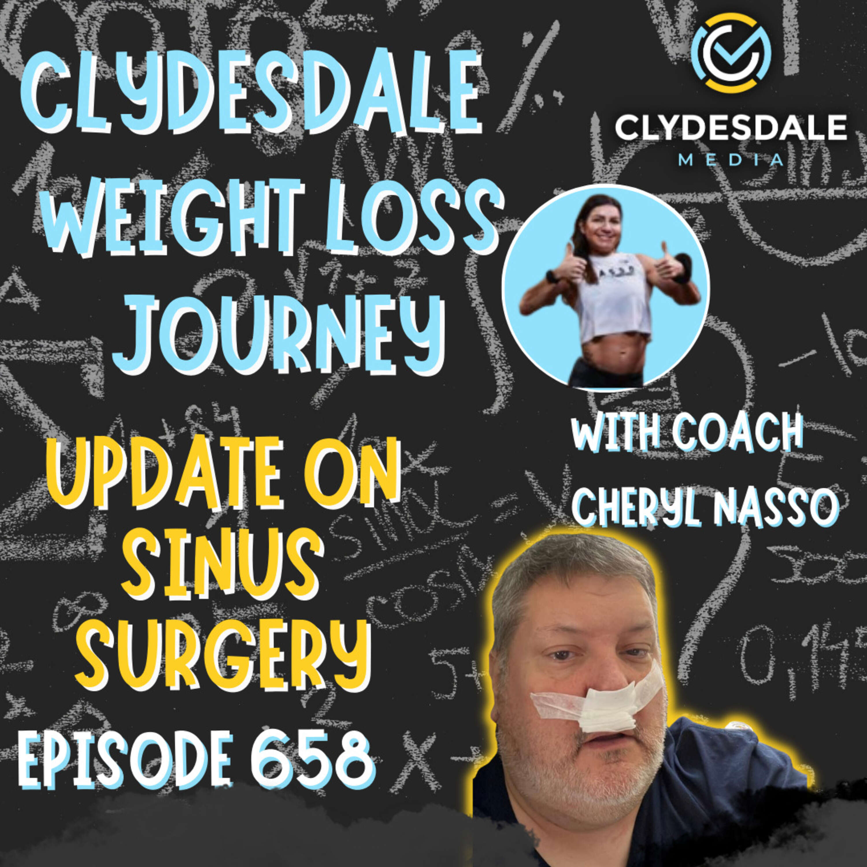 ⁣Clydesdale Media Weight Loss Journey - Post Sinus Surgery Update