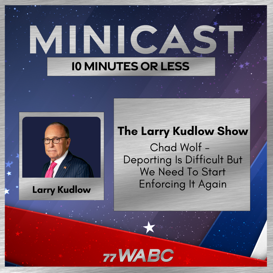 ⁣Chad Wolf -  Deporting Is Difficult But We Need To Start Enforcing It Again.