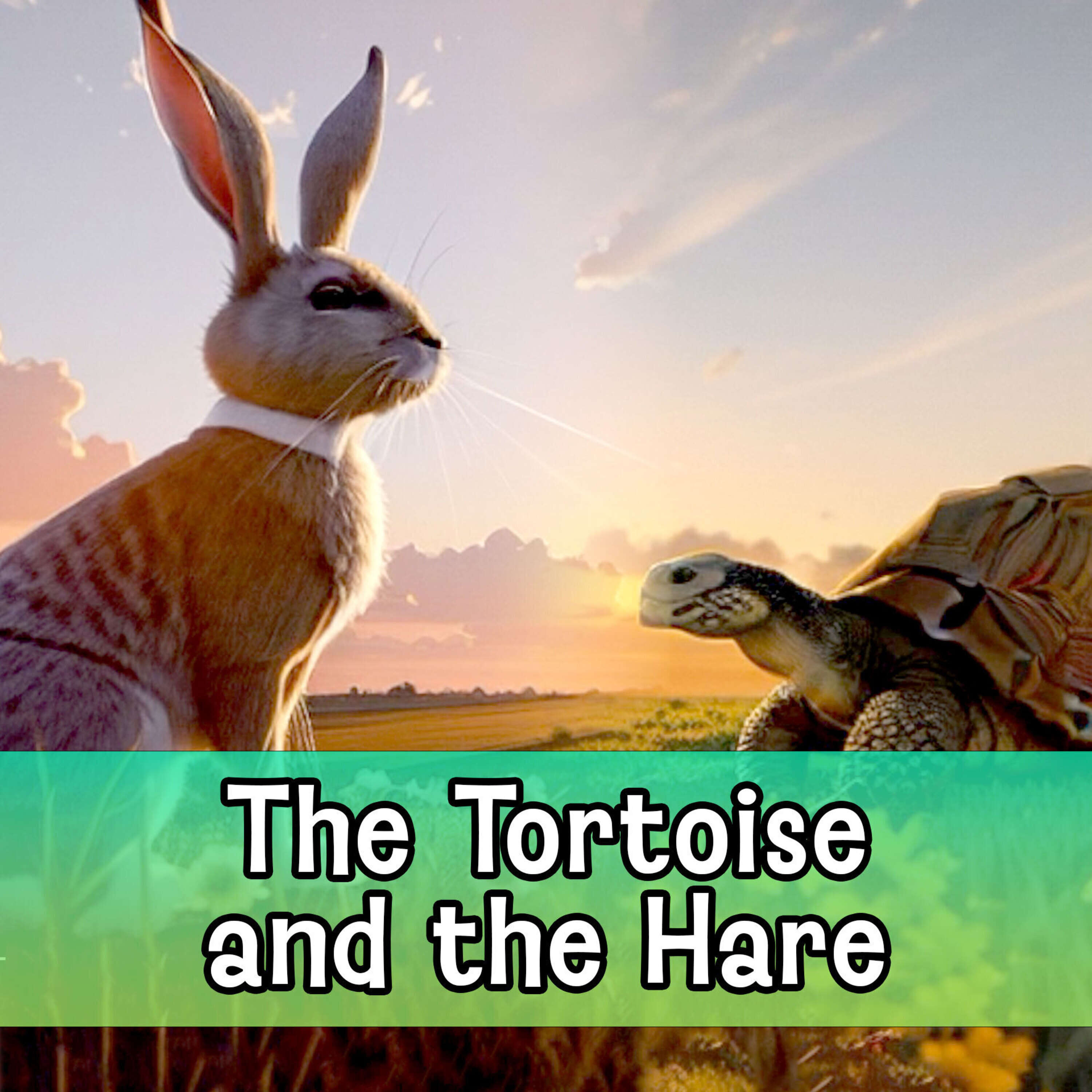 🐢 The Tortoise and the Hare 🐇 | Classic Children's Story