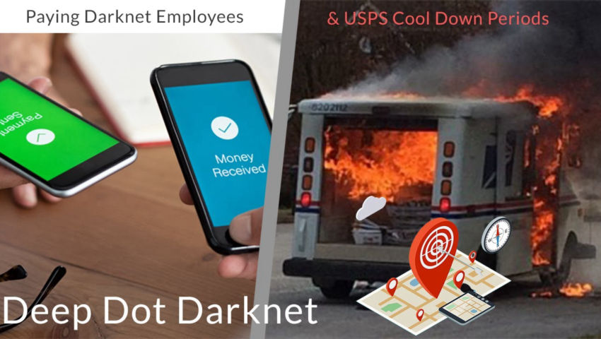 ⁣Paying Darknet Employees & USPS Cool Down Periods - Deep Dot Darknet