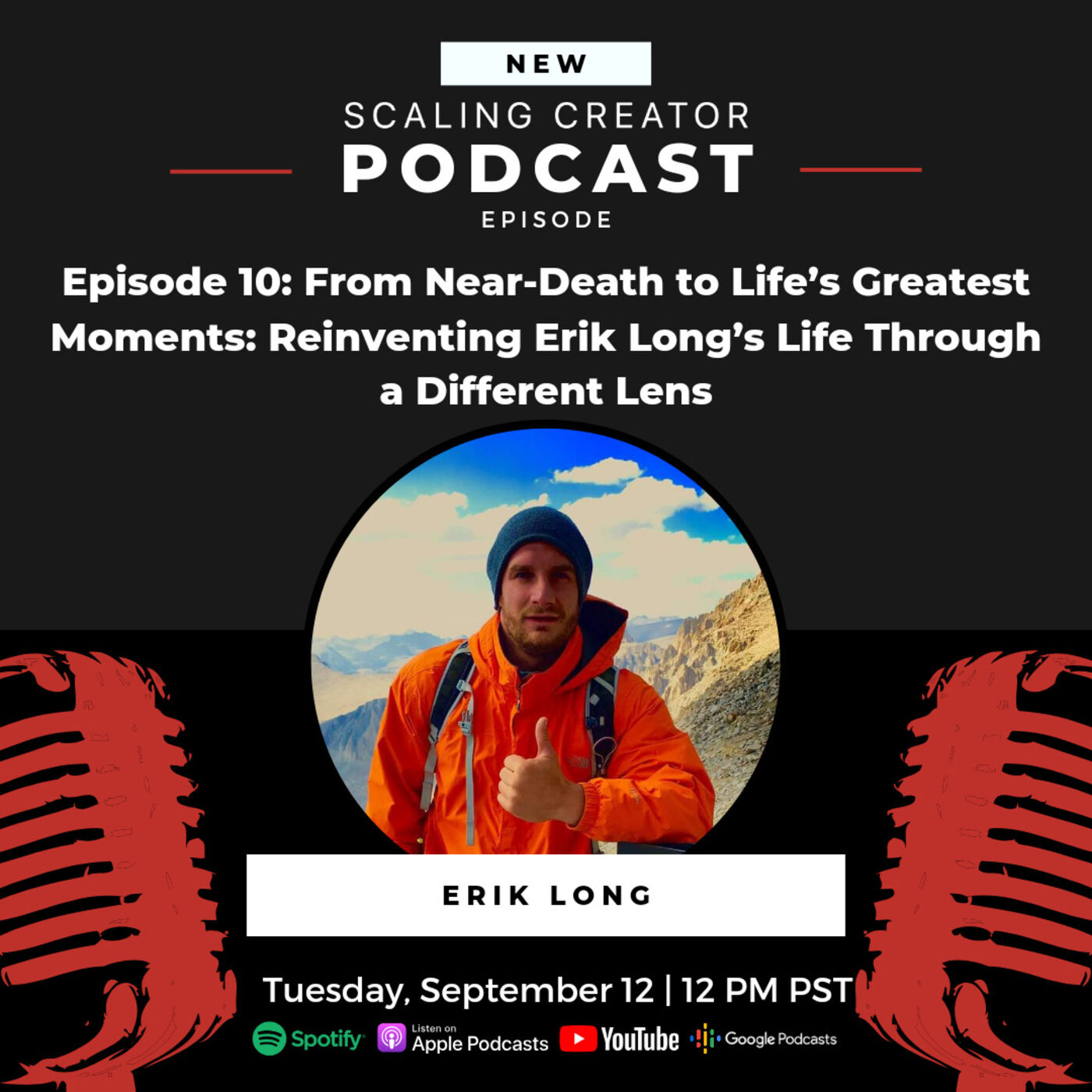 ⁣From Near-Death to Life’s Greatest Moments: Reinventing Erik Long’s Life Through a Different Lens