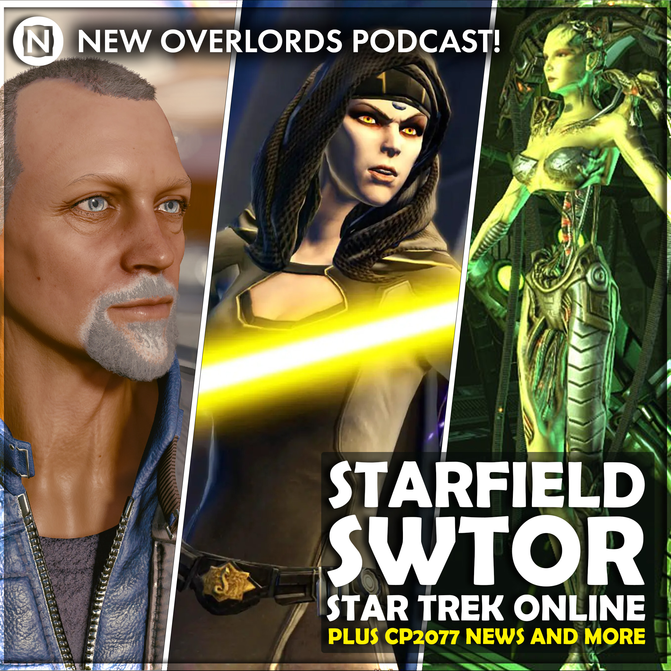 ⁣New Overlords Podcast 482: Starfield, SWTOR, Star Trek Online