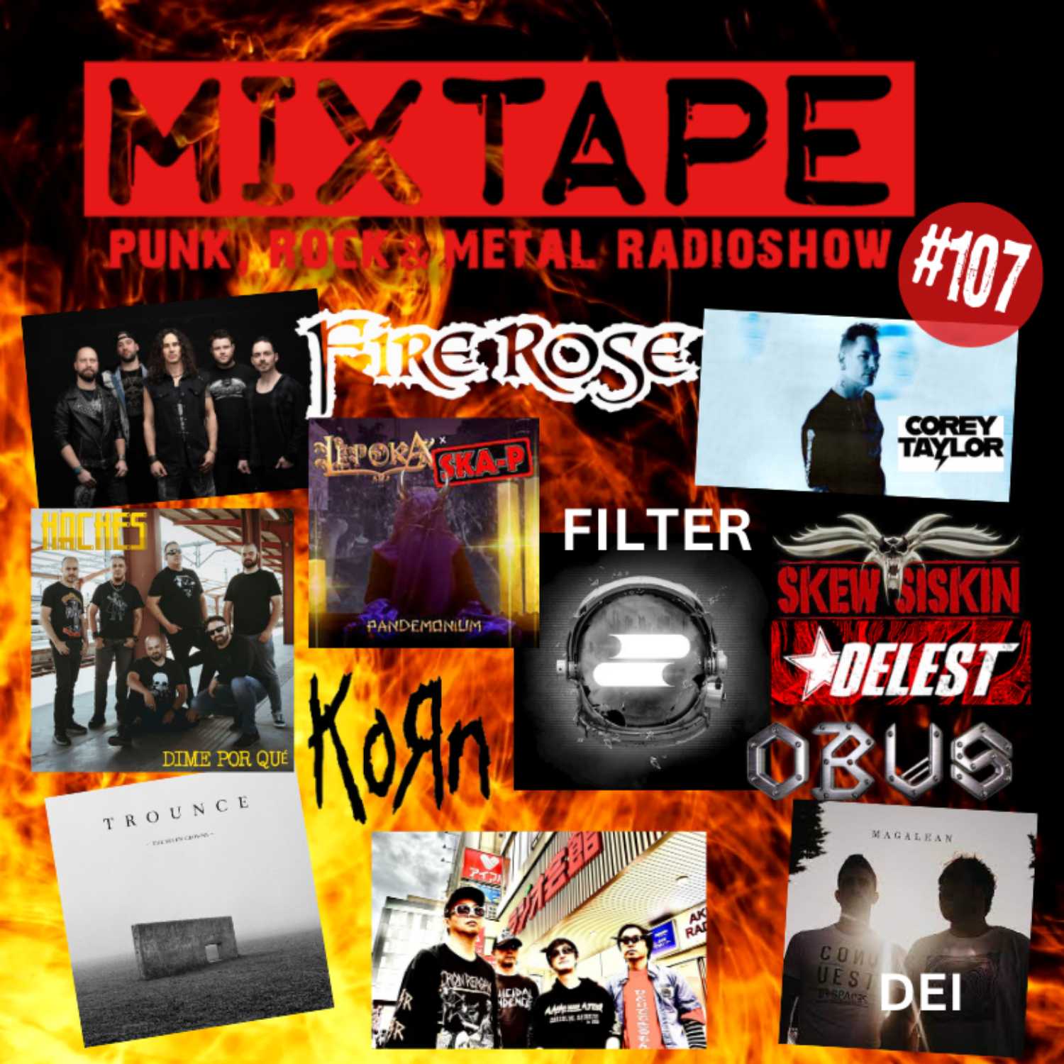 ⁣Mixtape Radio #107 - Punk, Rock & Metal Radioshow