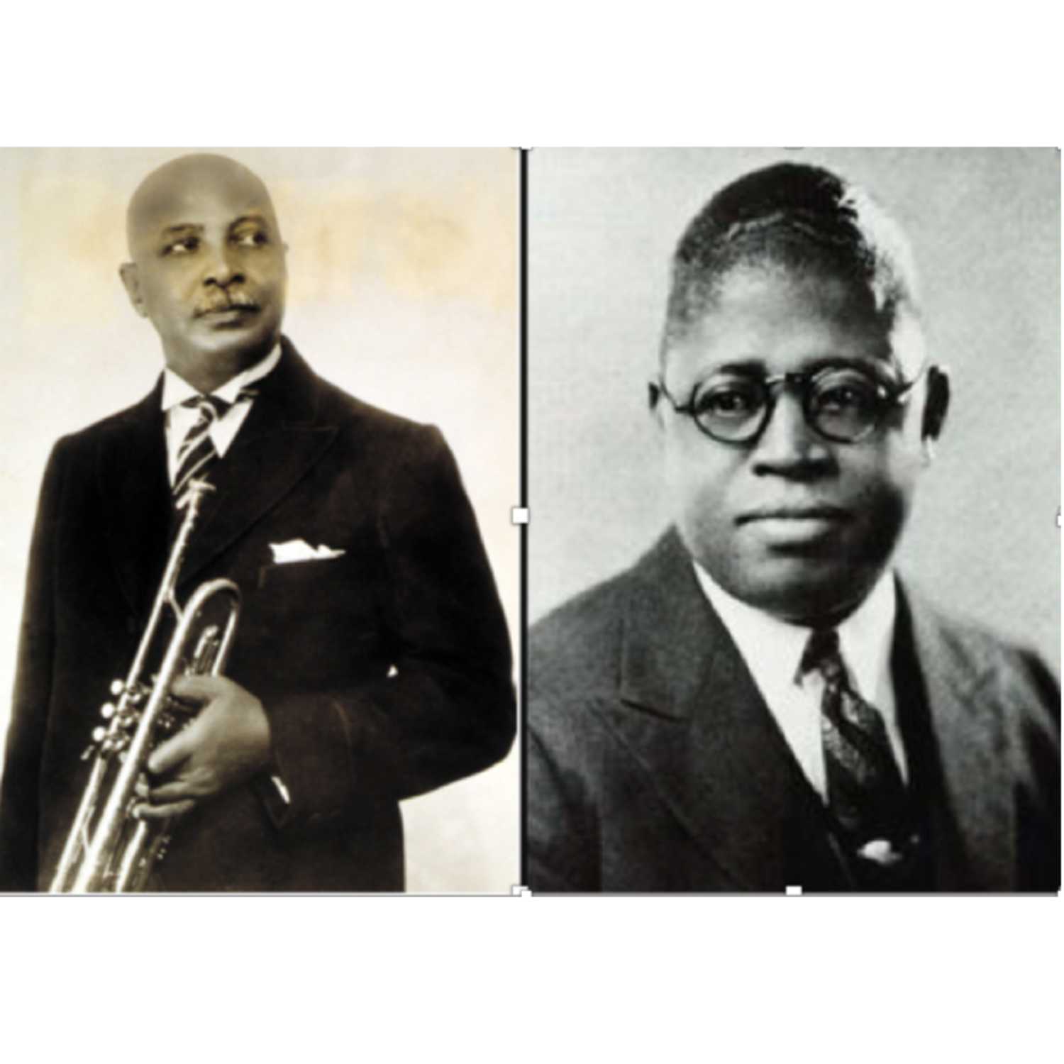 ⁣W.C. Handy and Clarence Williams