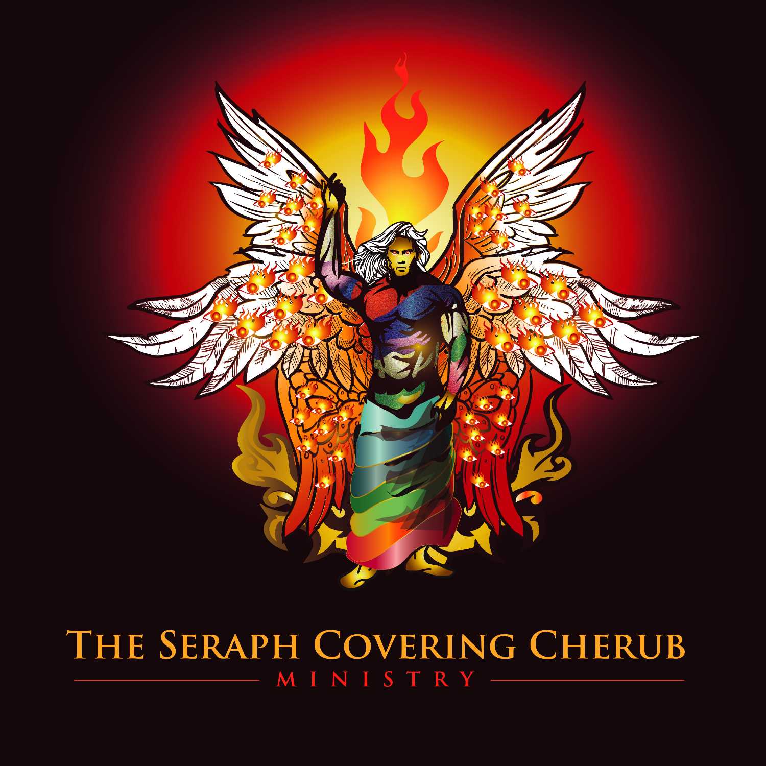 THE SERAPH COVERING CHERUB (HERBERTH CAMPOS) 