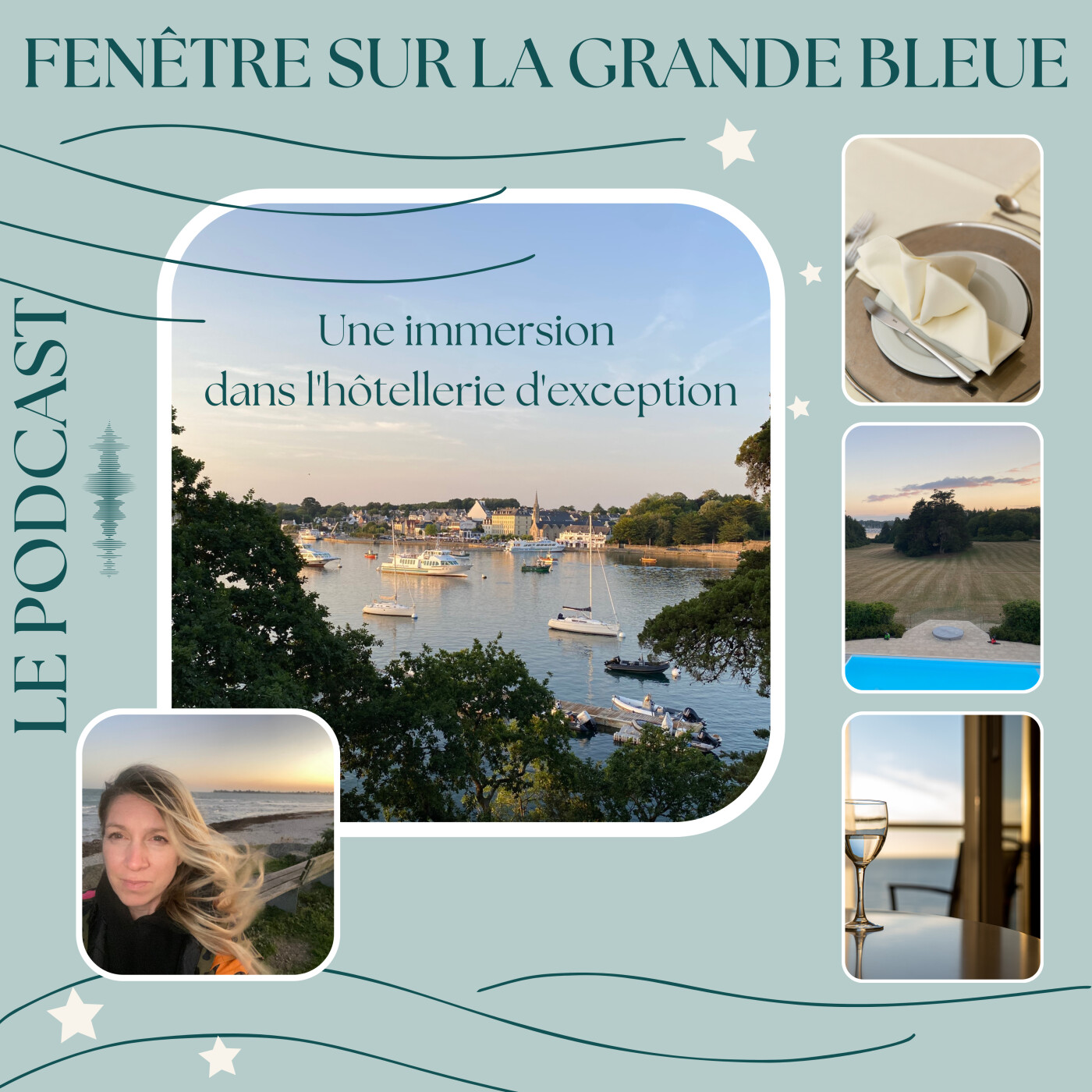 Fenêtre sur la grande bleue 