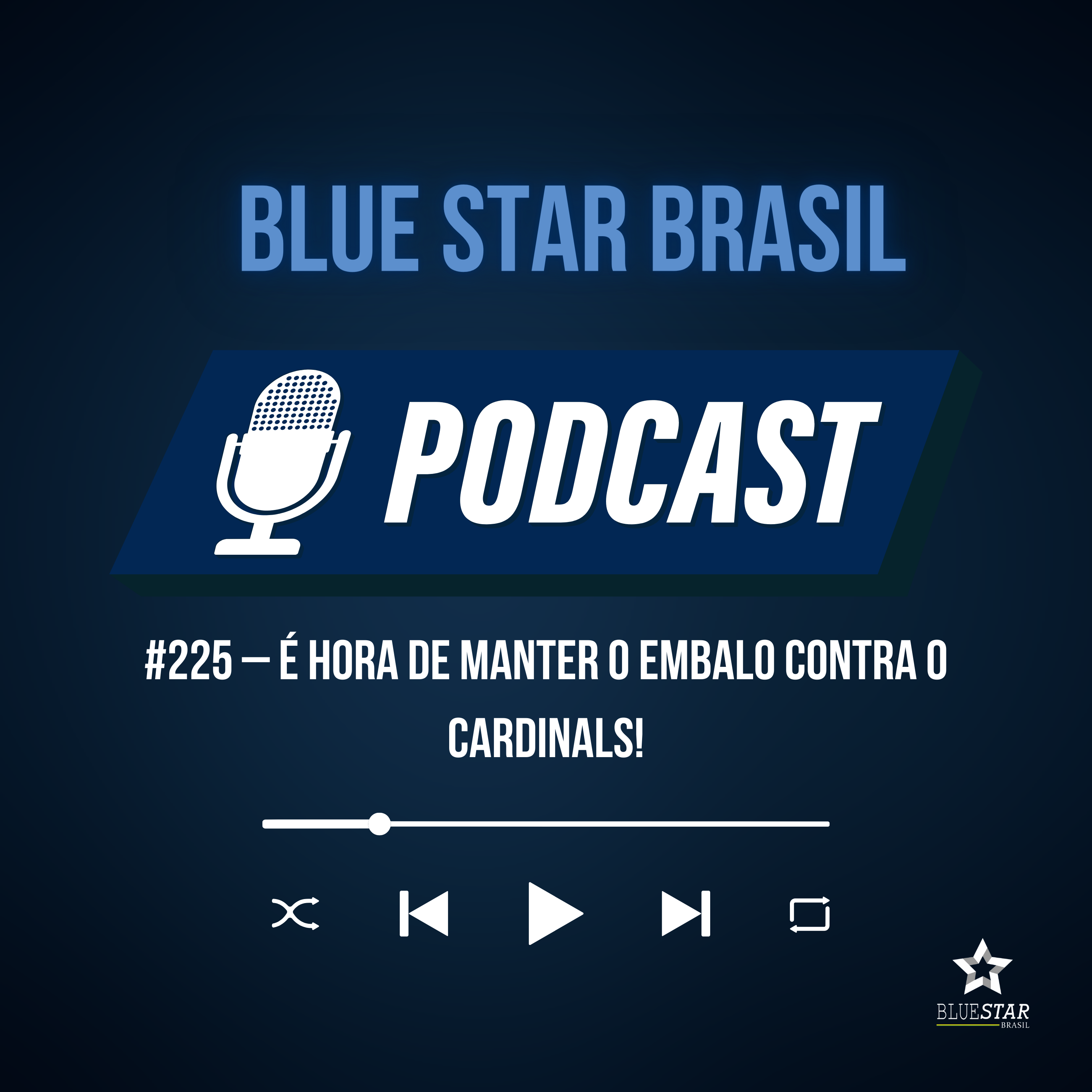 ⁣🎙️ Podcast #225 - É hora de manter o embalo contra o Arizona Cardinals!