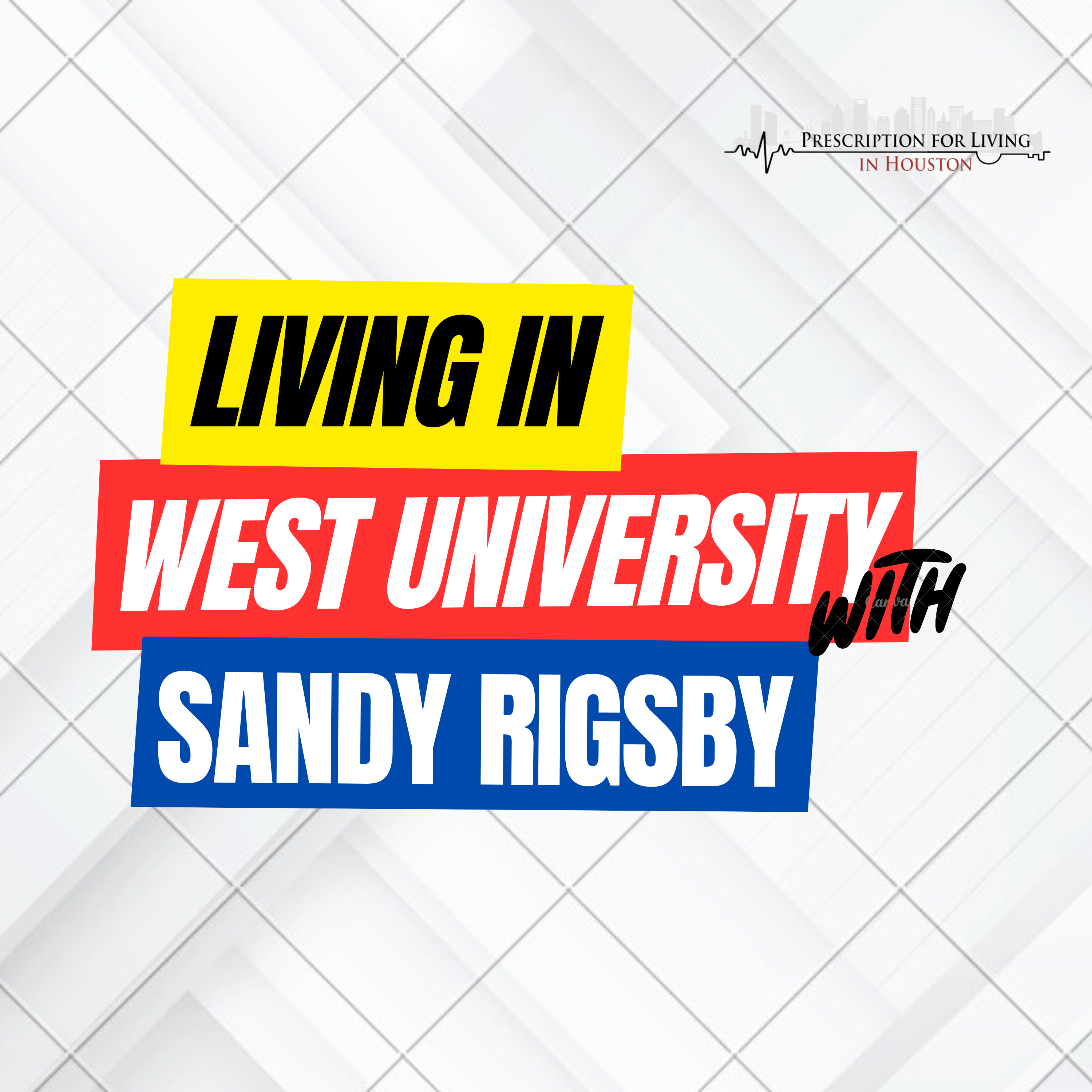 ⁣Living in West University with Dr Sandy Rigsby