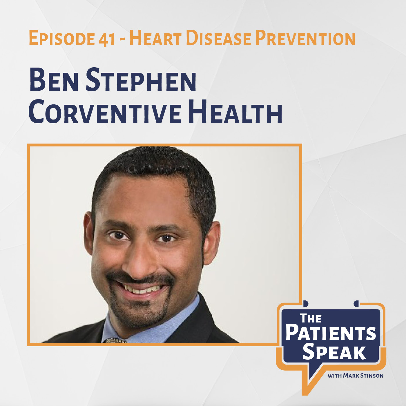 ⁣Ben Stephen, CEO of Corventive on heart disease prevention