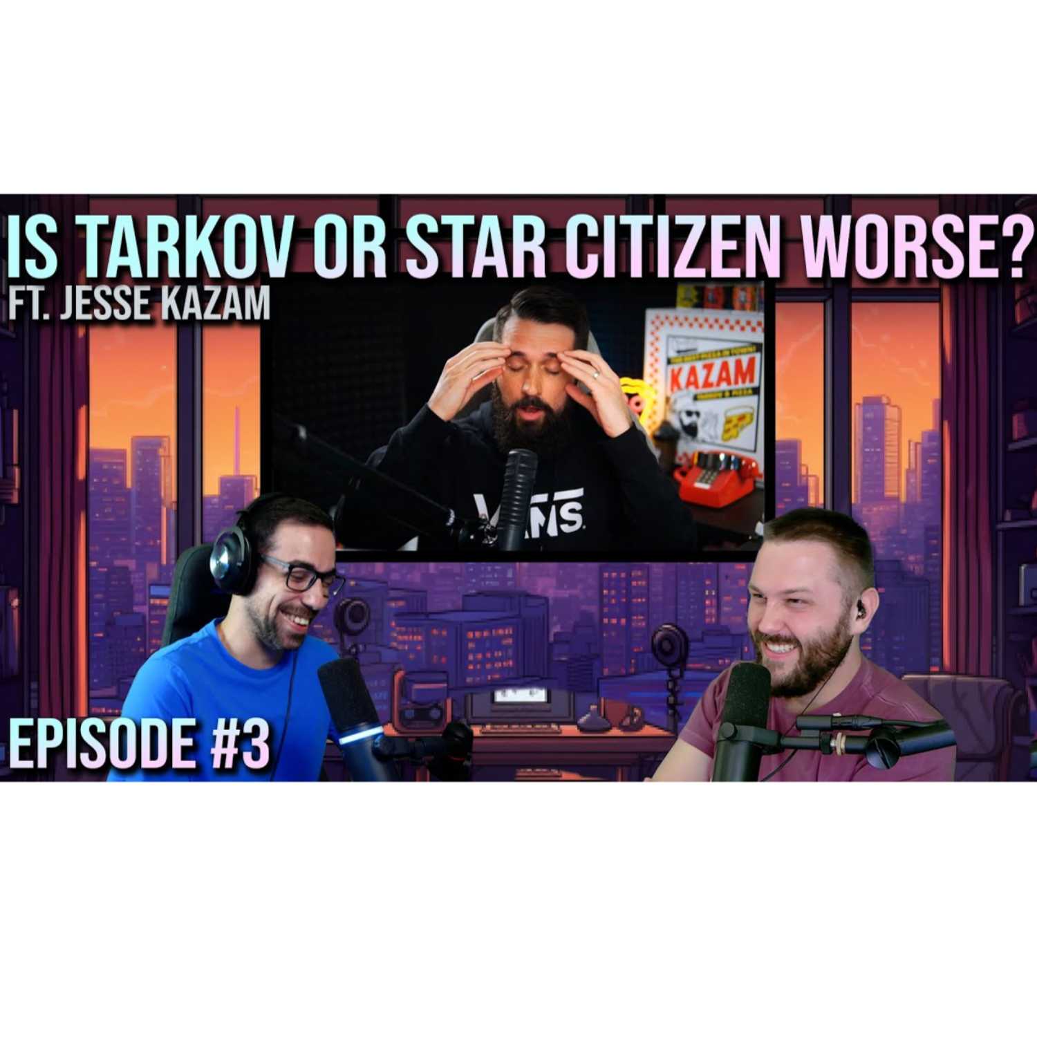 IS TARKOV OR STAR CITIZEN WORSE ft Jesse Kazam   DESYNC PODCAST EP - 3