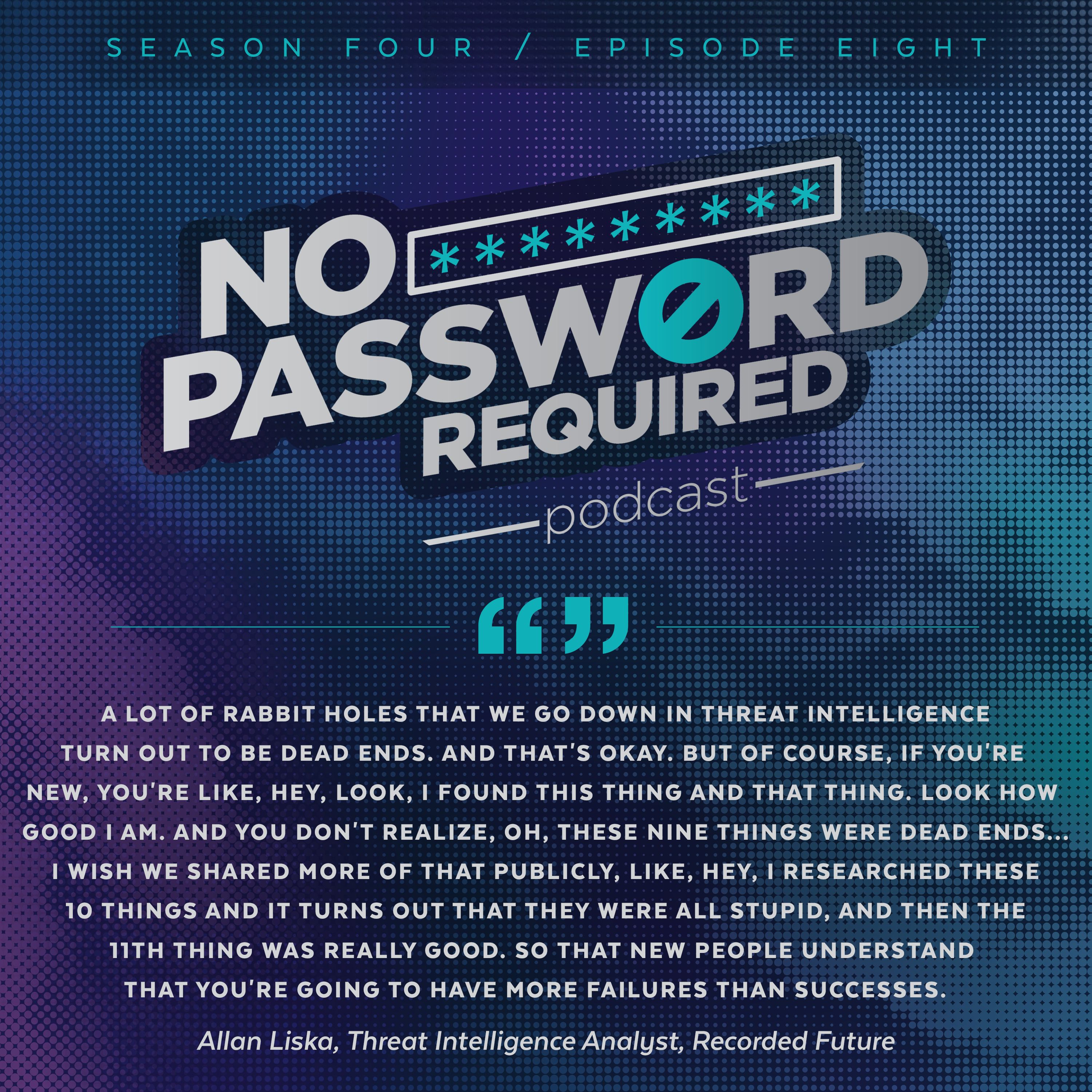 ⁣No Password Required Podcast Episode 41 — Allan Liska