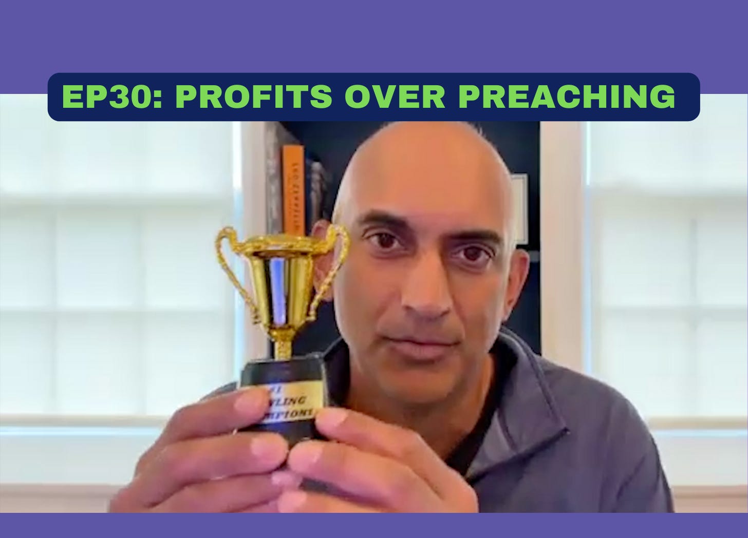 ⁣Super-Spiked Videopods (EP30): Profits Over Preaching