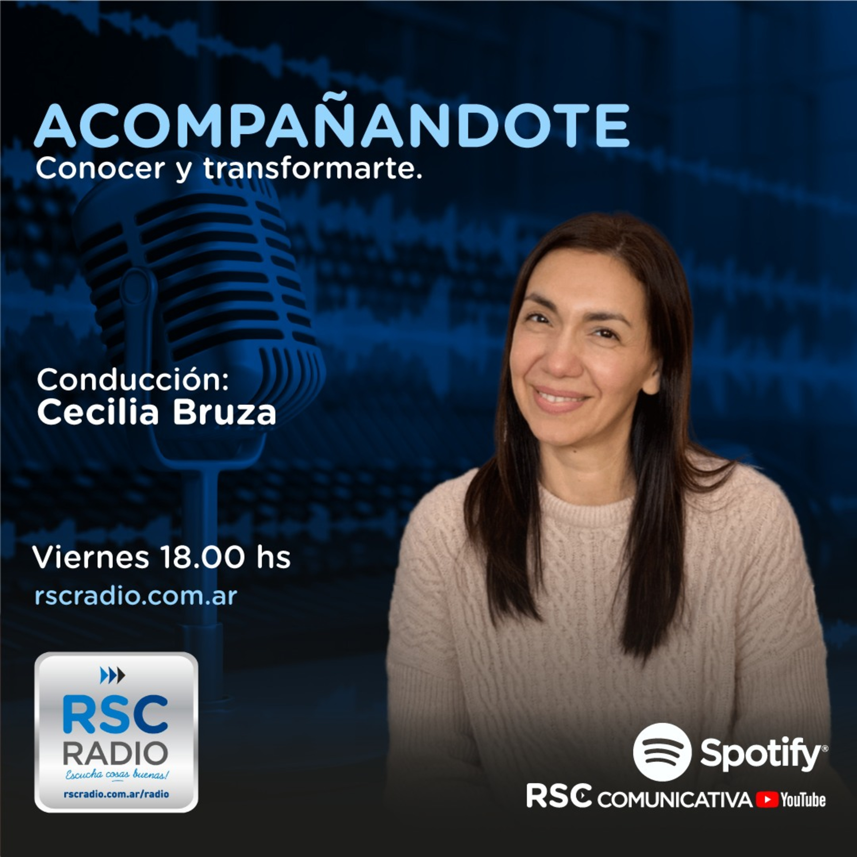 Cecilia Bruza - Programa Acompañándote - Viernes 8 de Septiembre