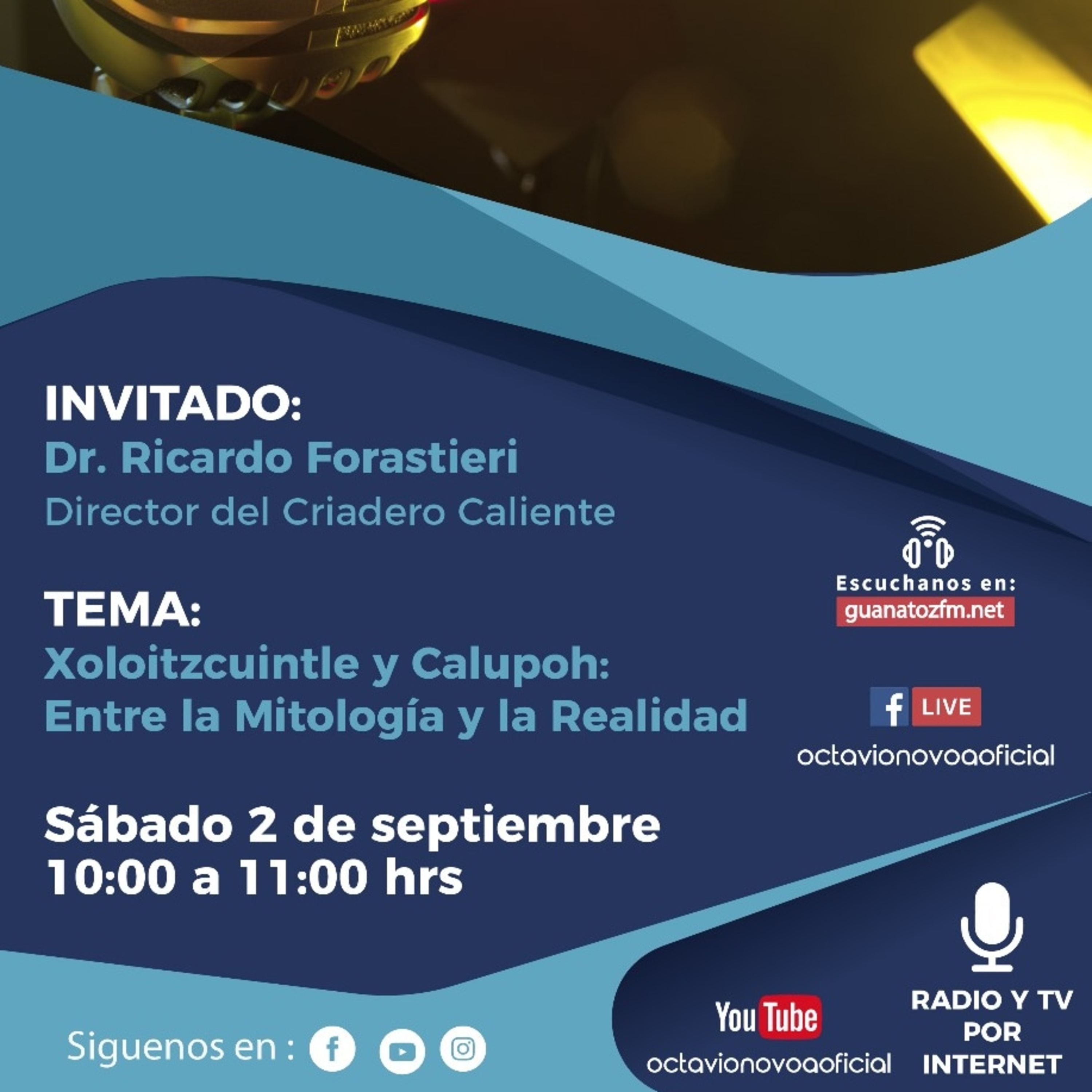 Charlando Con Octavio Novoa 2 De Septiembre 2023