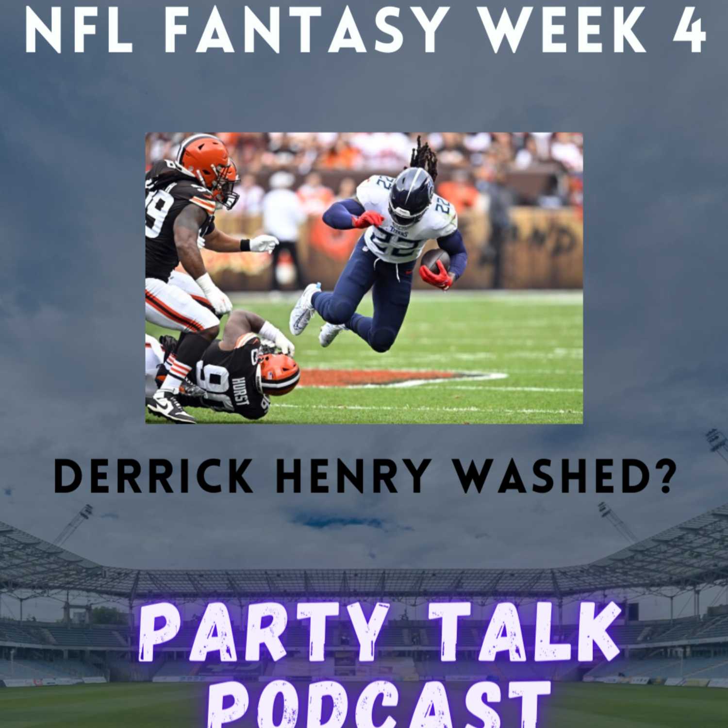 ⁣NFL Fantasy week 4! Is Derrick Henry washed? Justin fields bounce back!?   Party Talk Podcast