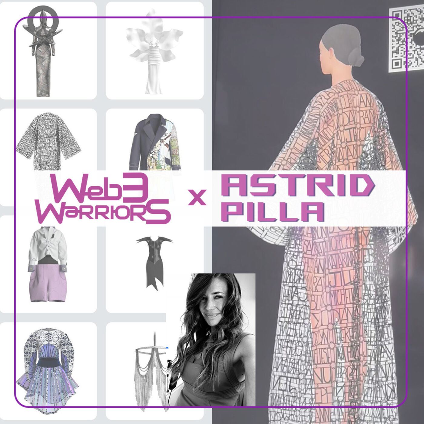 ⁣Web3 Warriors Episode 79 - Astrid Pilla on Digital Fashion Week and the future of phygitial fashion