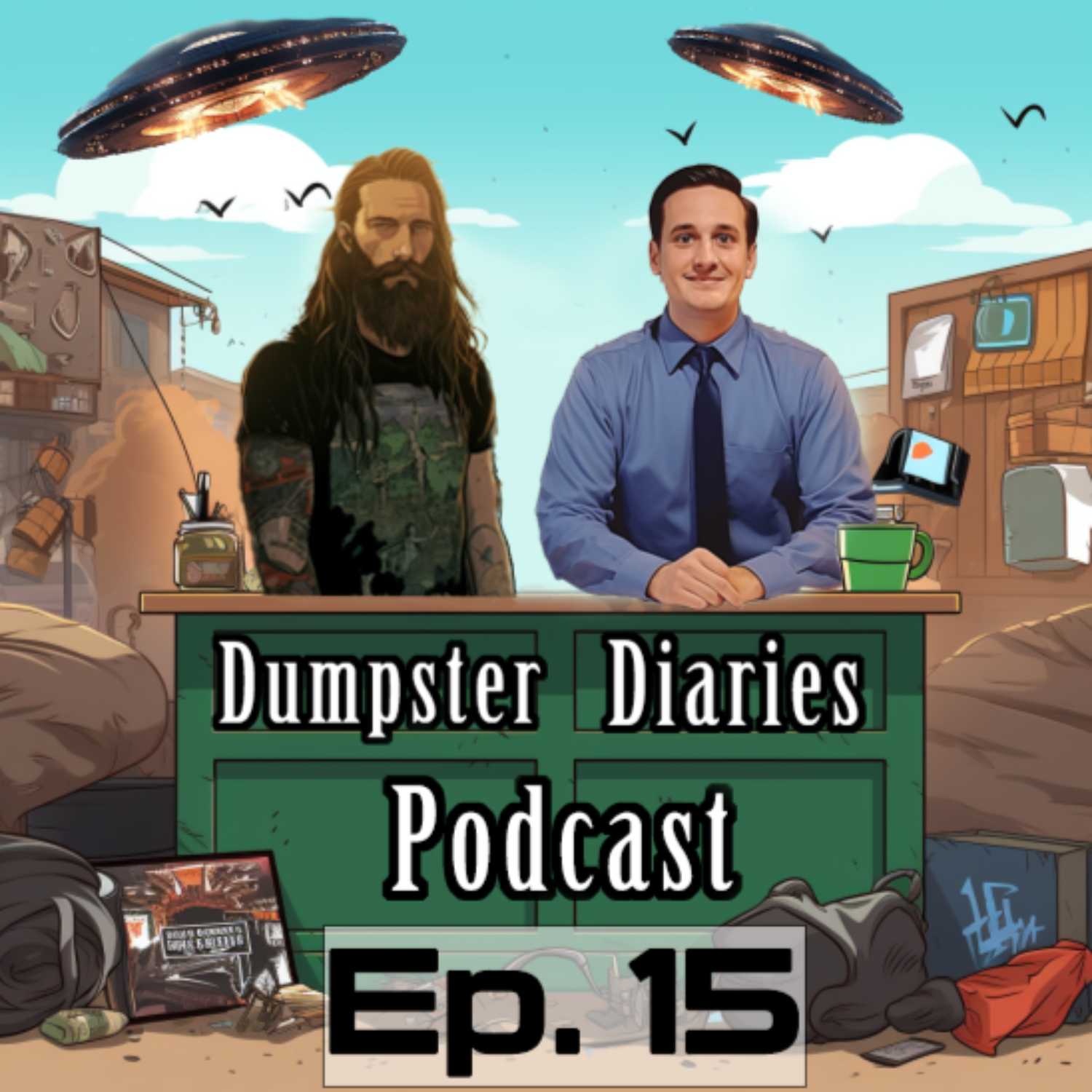 ⁣Dumpster Diaries Ep. 15 Mushrooms, Bert Kreischer, Phrogging, Catfishing 