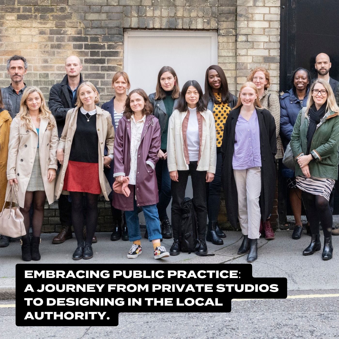 ⁣Embracing Public Practice: A Journey from private studios to designing in the Local Authority