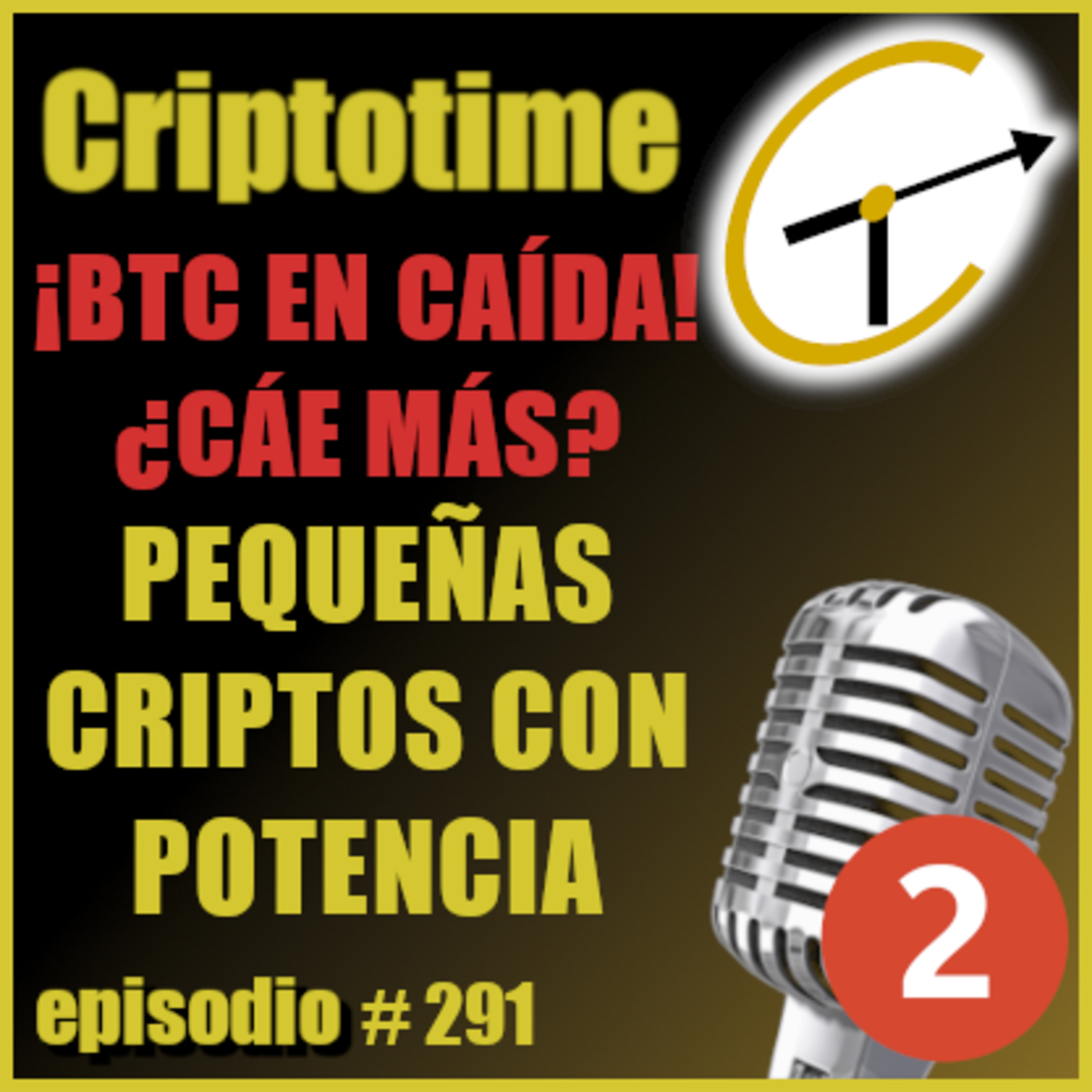 ⁣[ Parte 2 ] ¡BTC EN CAÍDA! ¿CÁE MÁS? | PEQUEÑAS CRIPTOS CON POTENCIAL | Patricio Ibarra.