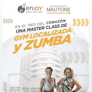 ⁣FOCUS/ Enjoy y Mautone invitan a una MasterClass en el Mes del corazón.