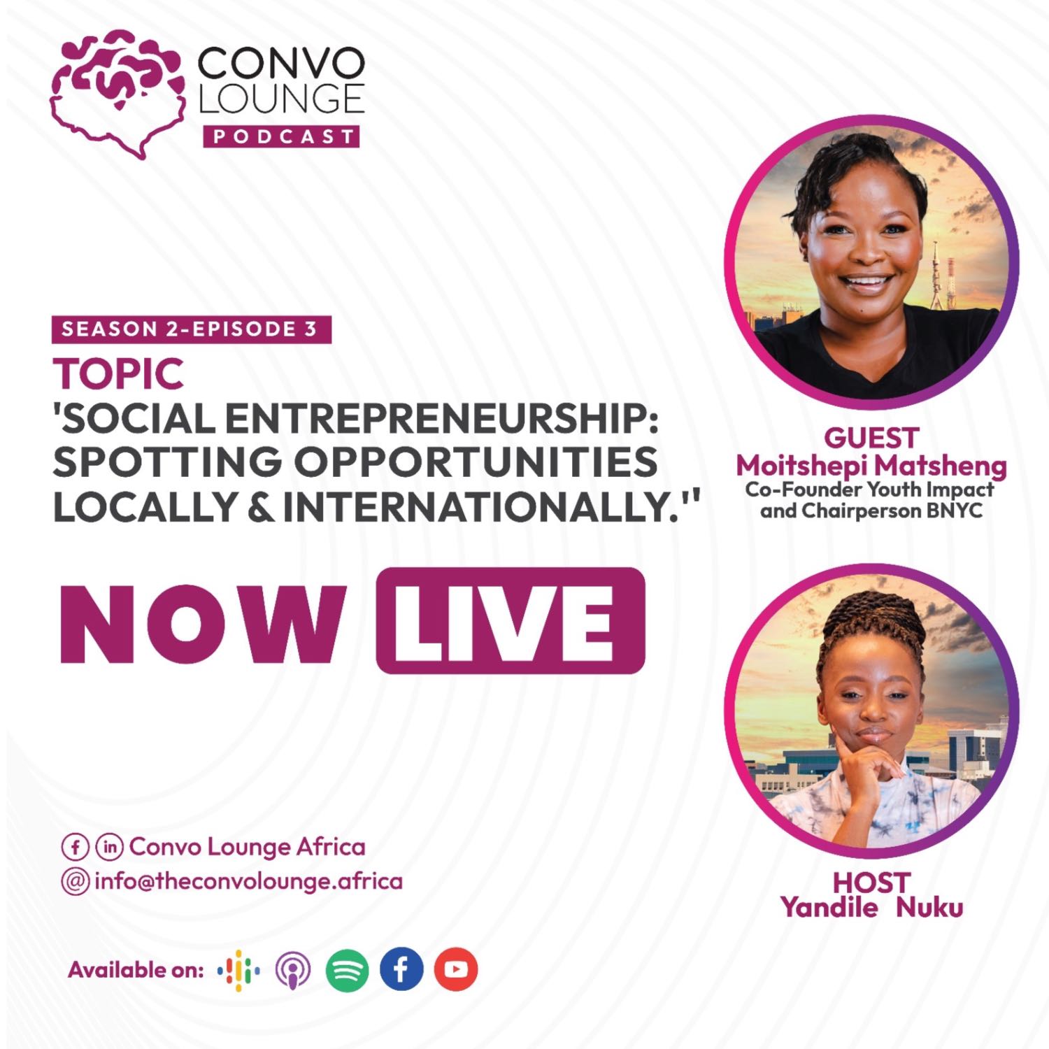 ⁣S2E2: Social Entrepreneurship; Spotting opportunities locally and internationally 