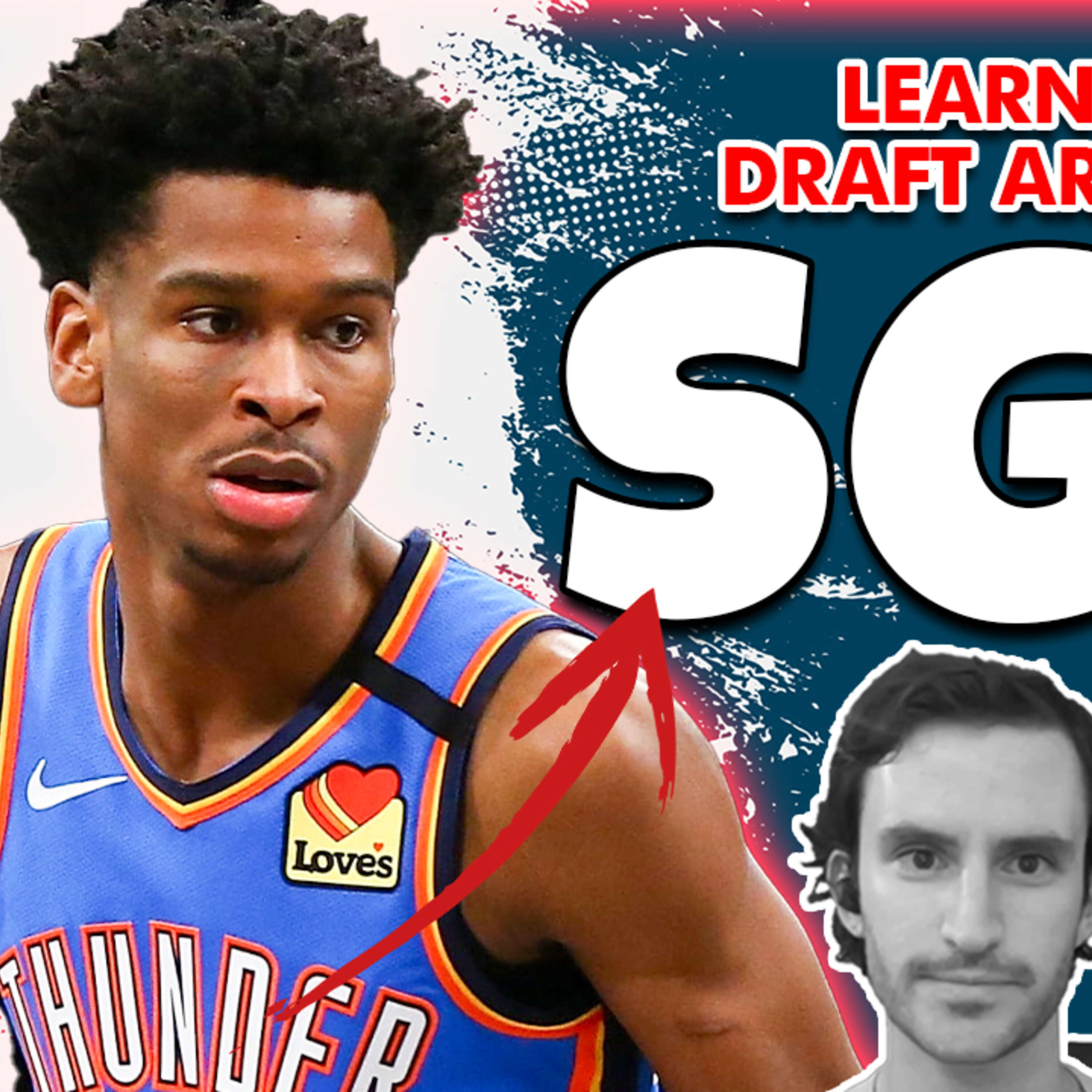 6th Pick Monster SGA Punt 3s Build! Fantasy Basketball Mock Draft