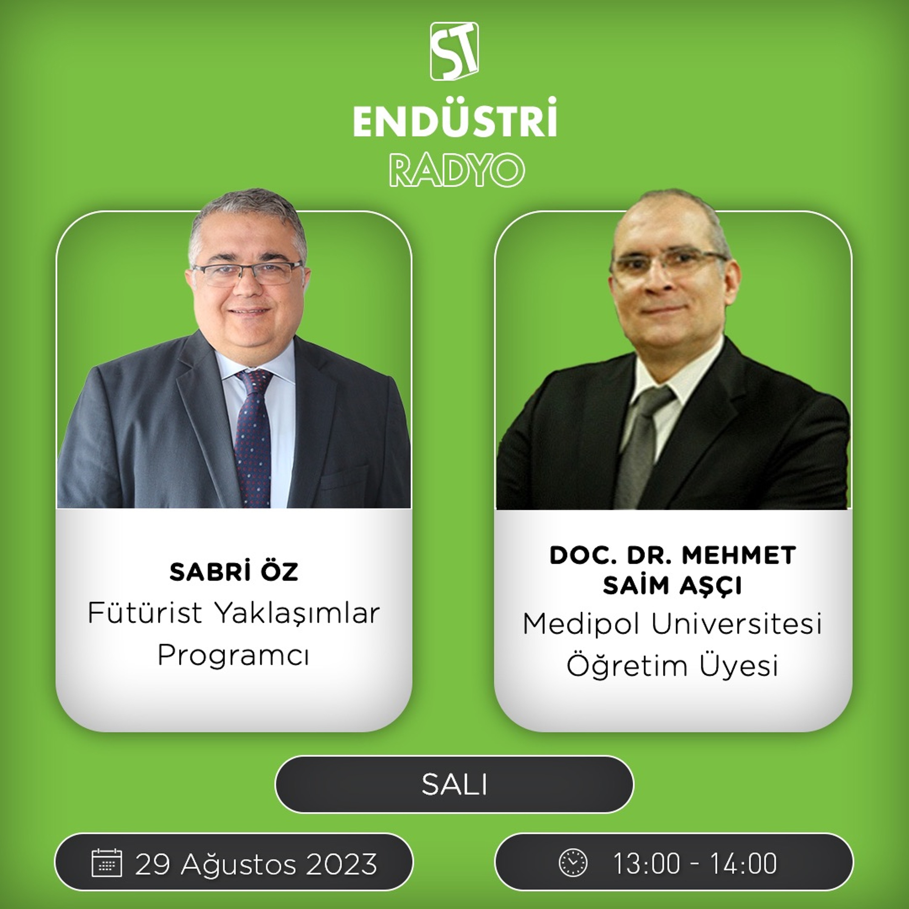 ⁣Doc. Dr. Mehmet Saim Aşçı - Sabri Öz ile Fütürist Yaklaşımlar