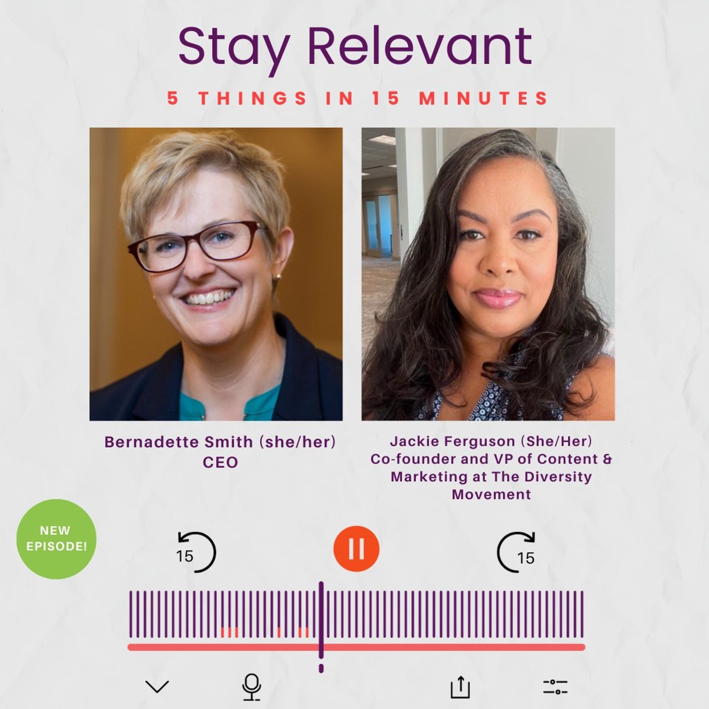 ⁣Stay Relevant with Jackie Ferguson