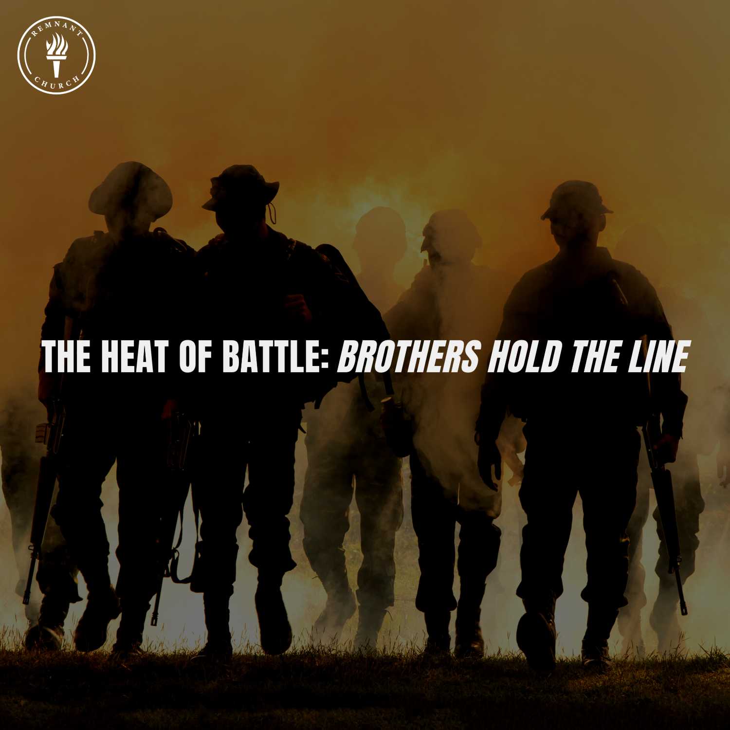 ⁣The Heat of Battle: Brothers Hold The Line