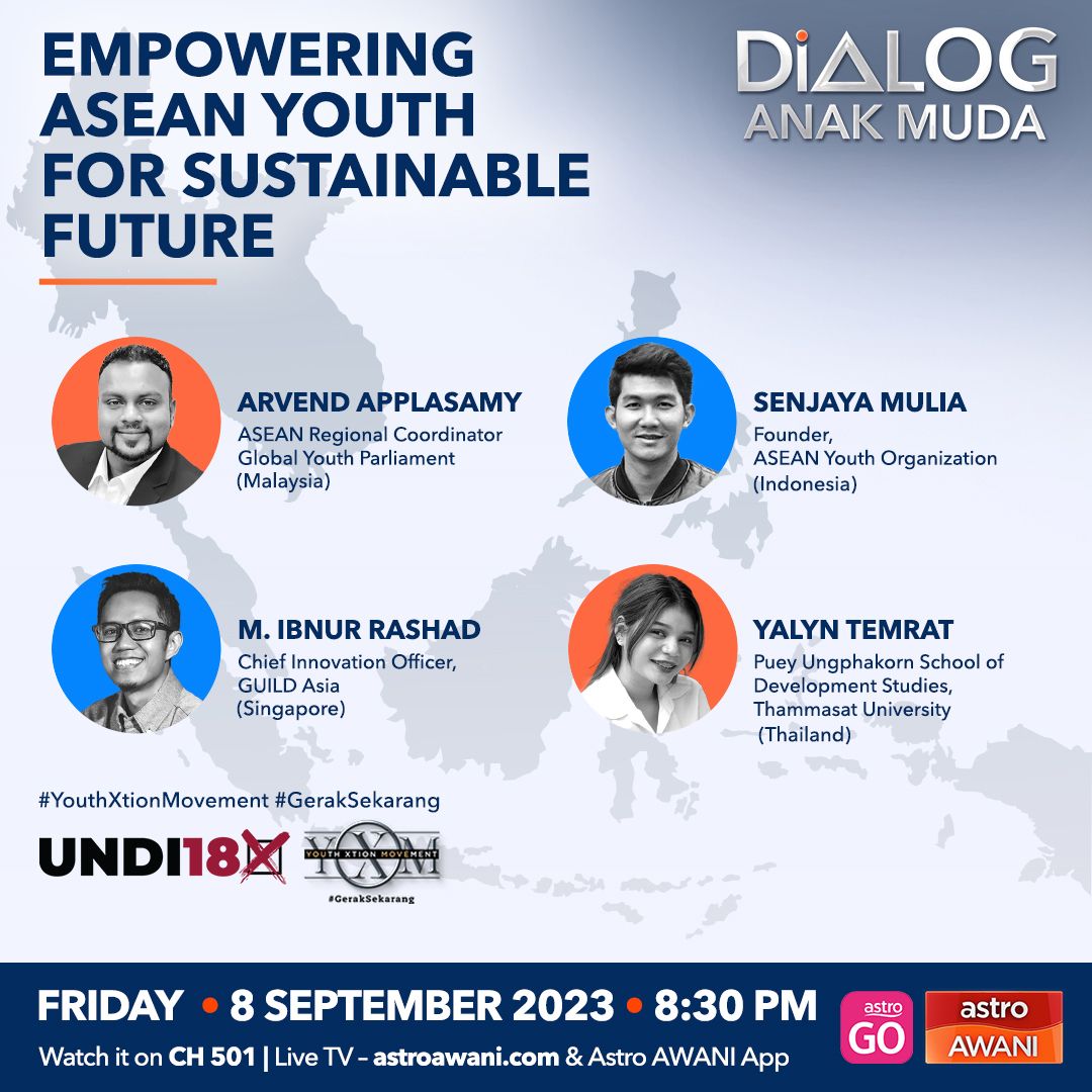 ⁣Dialog Anak Muda: Empowering ASEAN Youth For Sustainable Future