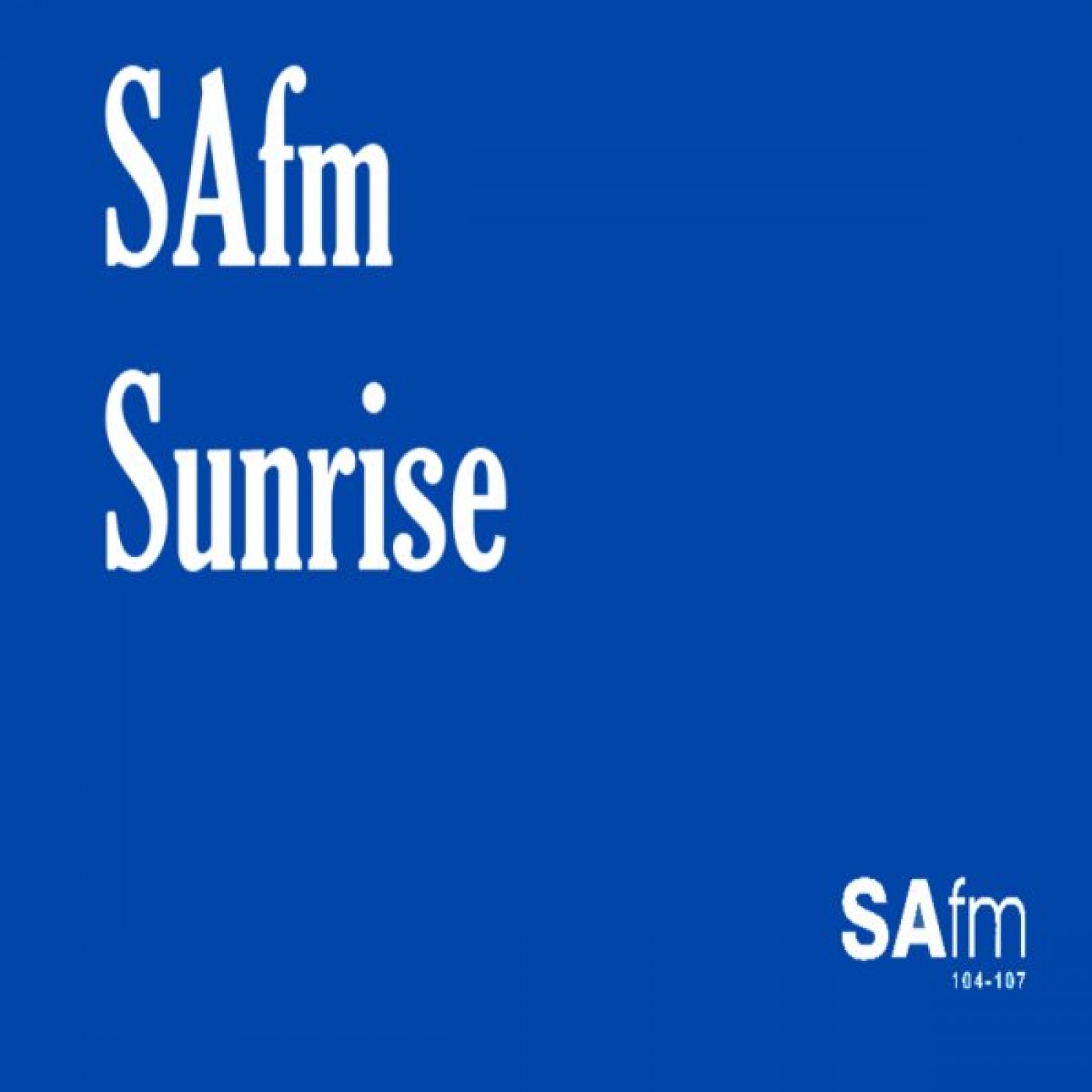 SAfm Sunrise 