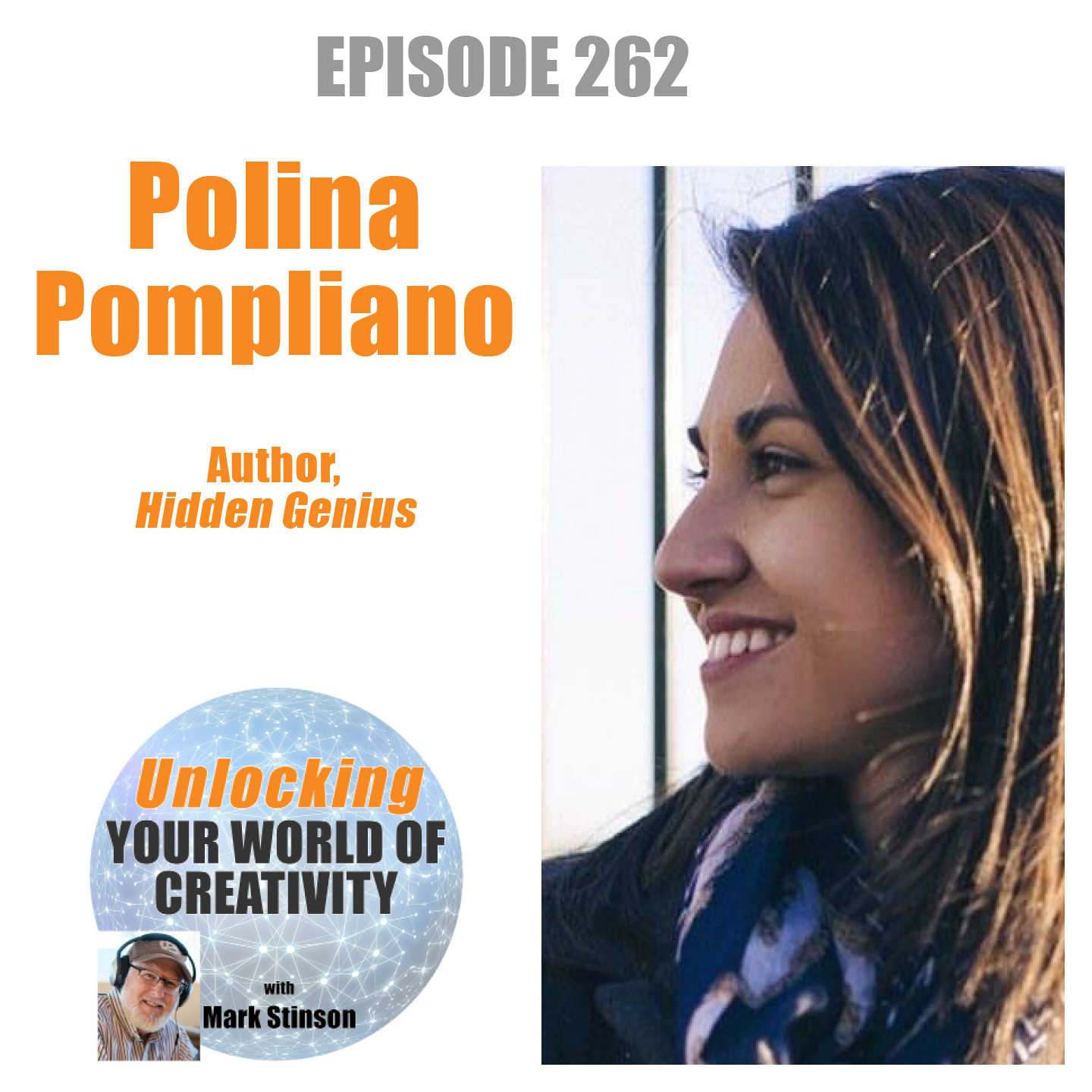 Polina Pompliano, author "HIDDEN GENIUS"