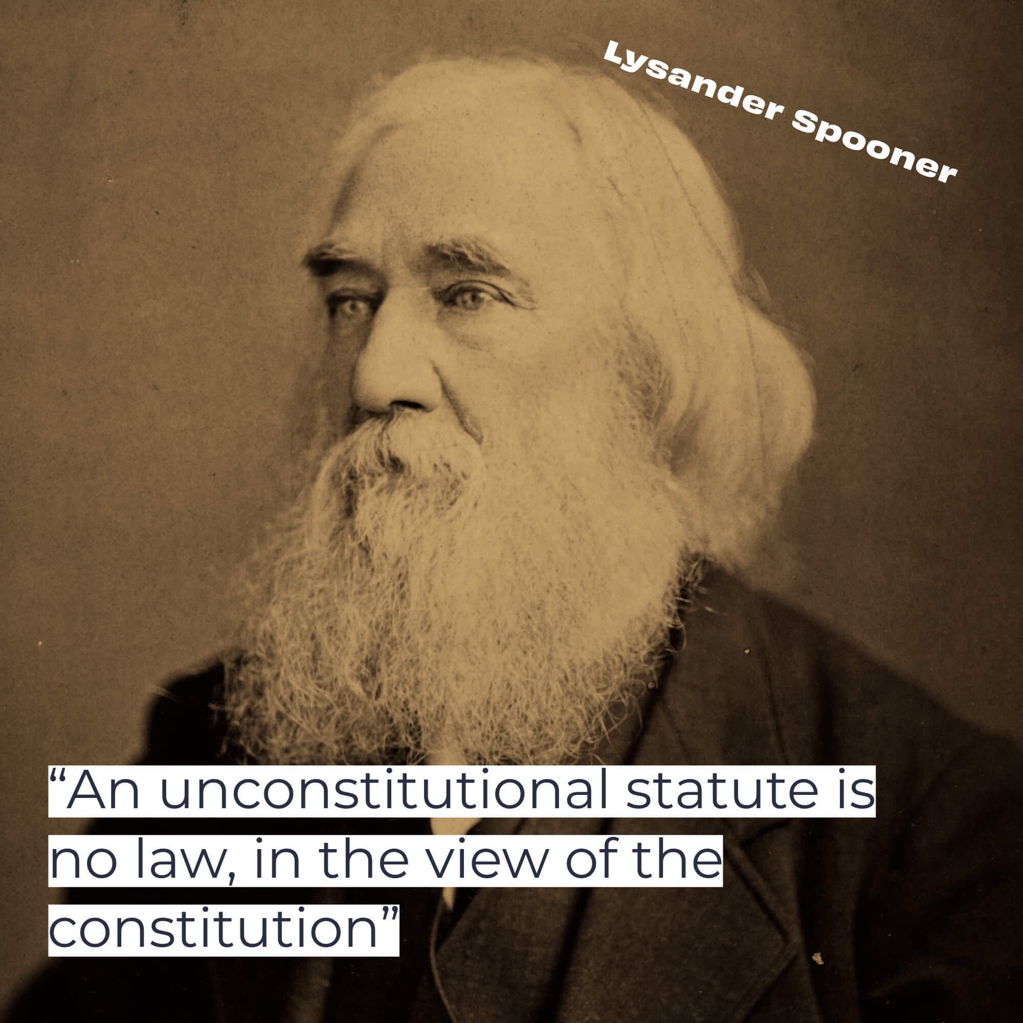 Spooner's Other Statements on the Constitution