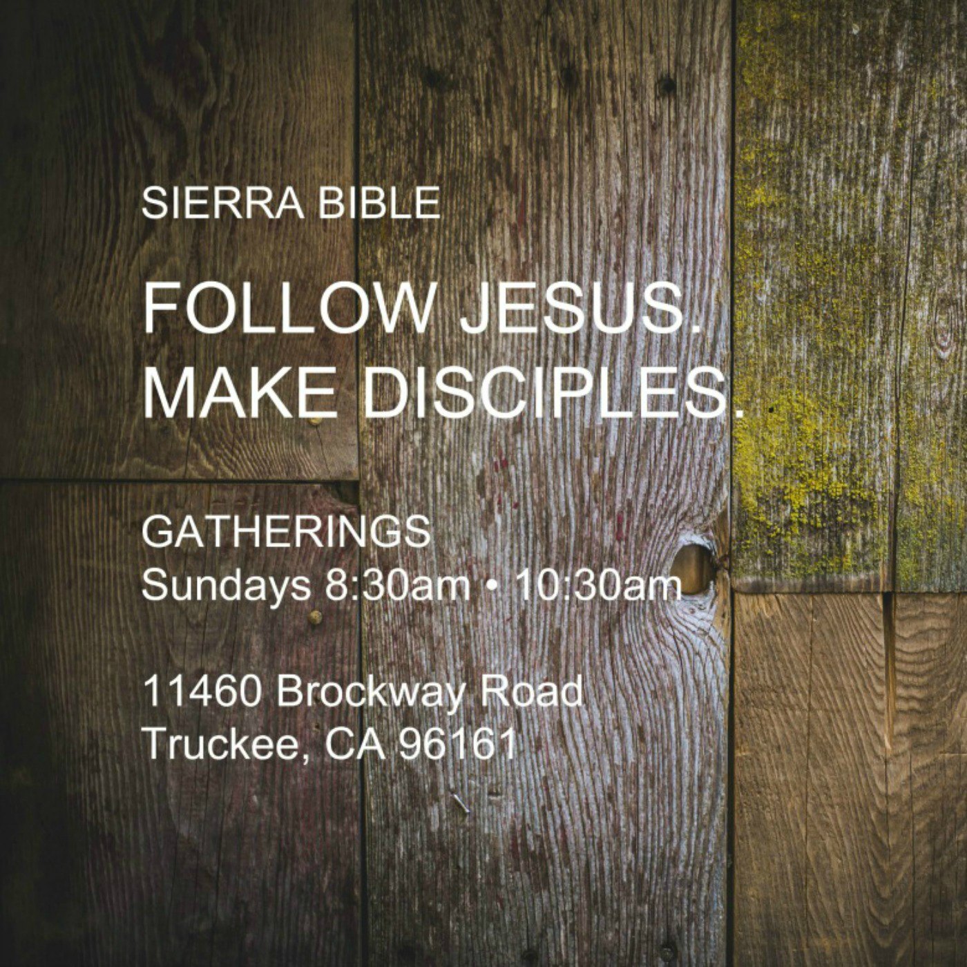 Sierra Bible Truckee 