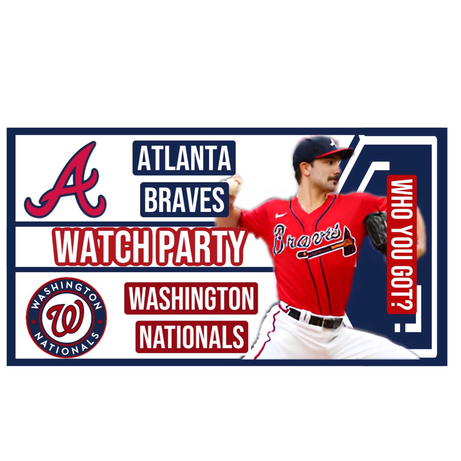 Atlanta Braves vs Washington Nationals GAME 4 Live Commentary Stream Watch Party