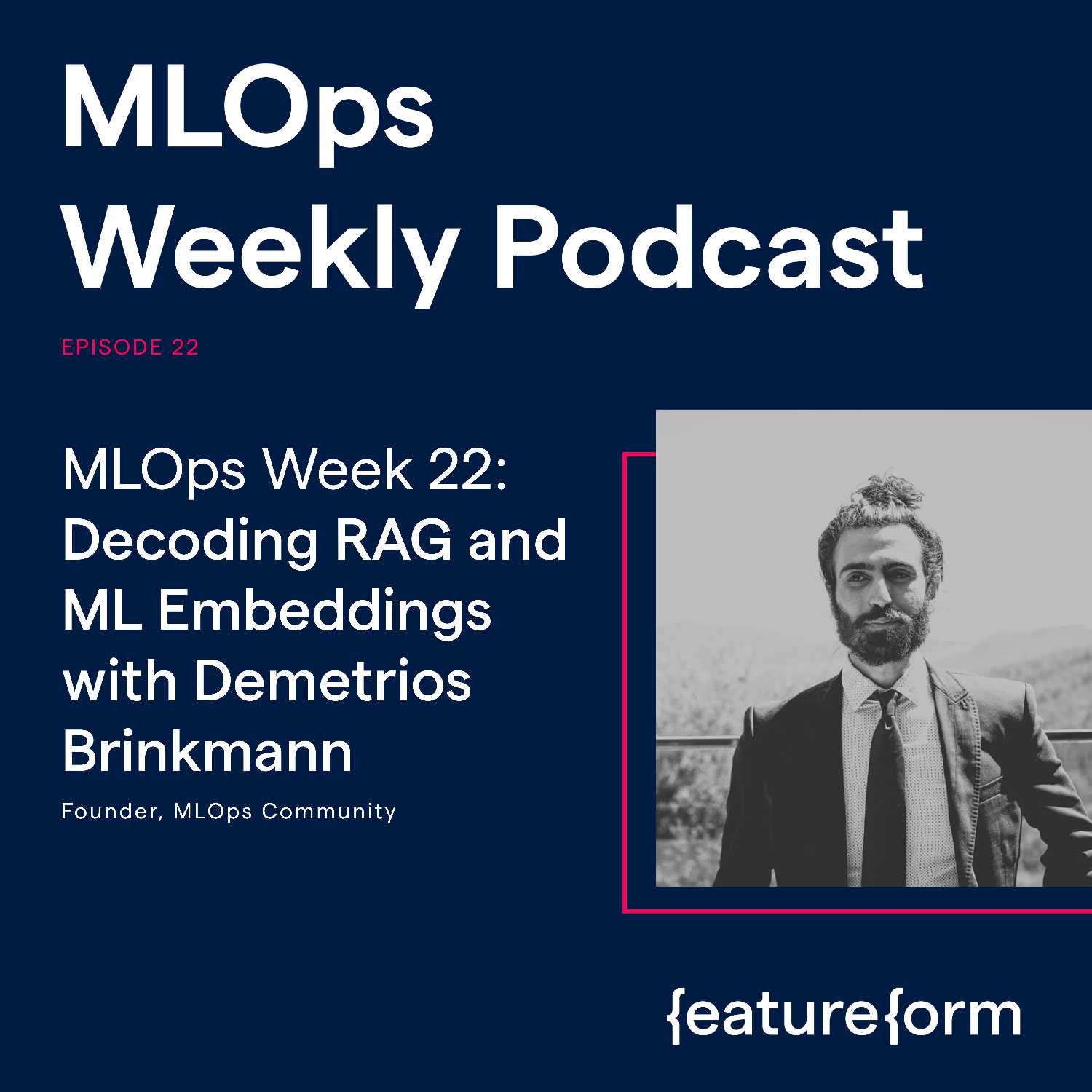 ⁣MLOps Week 22: Decoding RAG and Embeddings with Demetrios Brinkmann