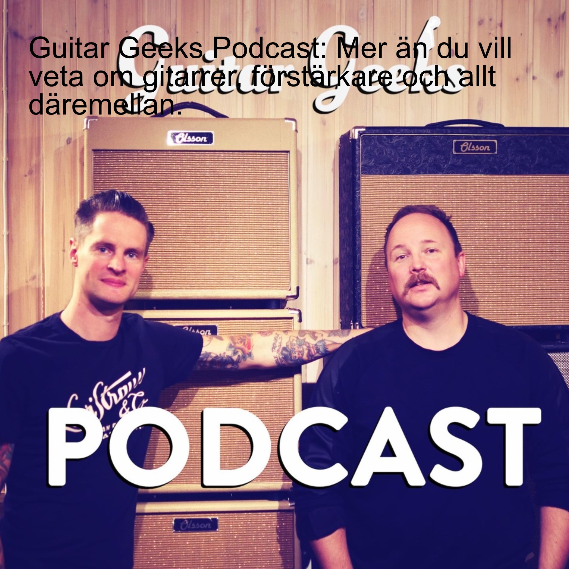 Guitar Geeks Podcast: Mer än du vill veta om gitarrer, förstärkare och allt däremellan. 